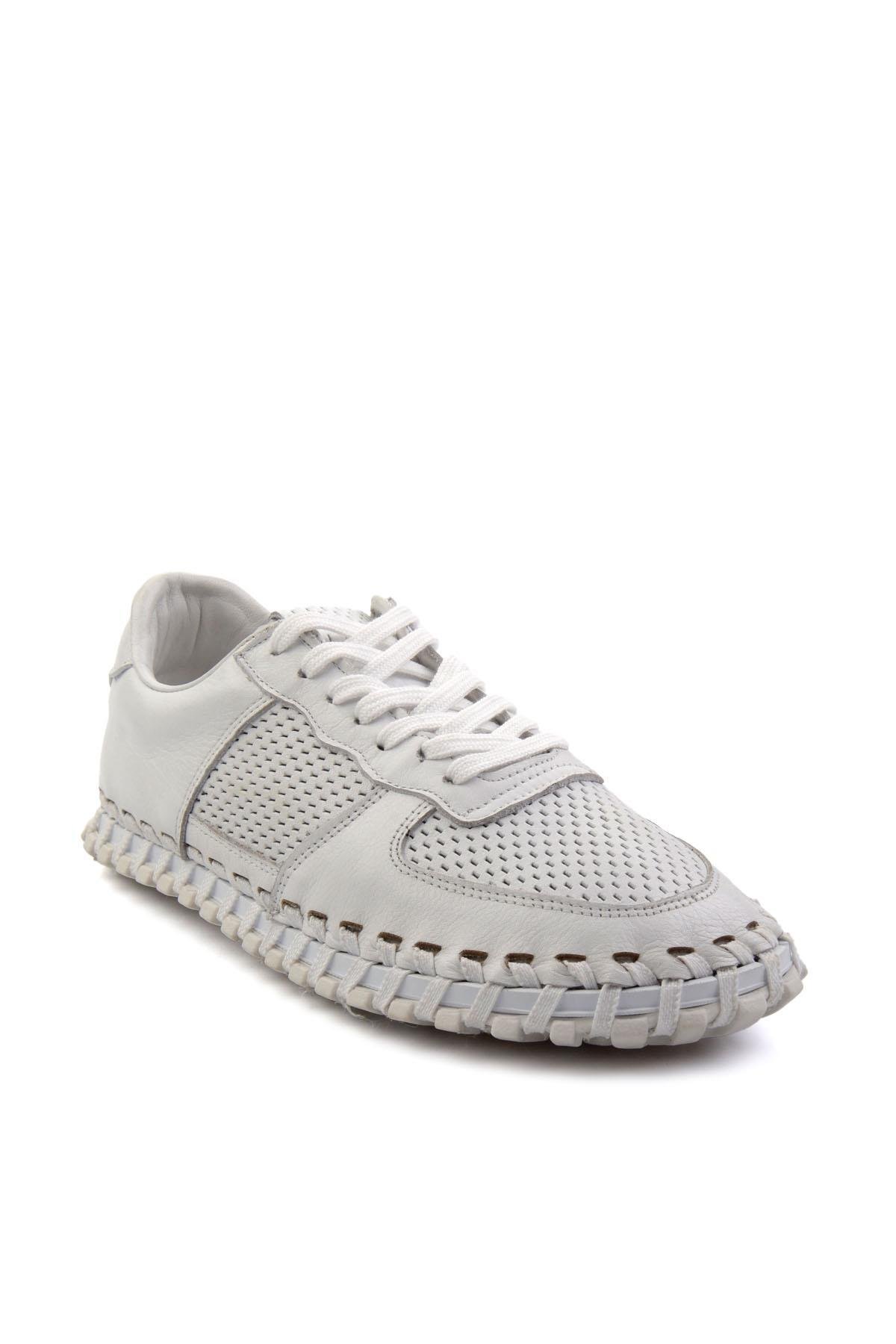 Beyaz Leather Erkek Casual Ayakkabı E01728023043