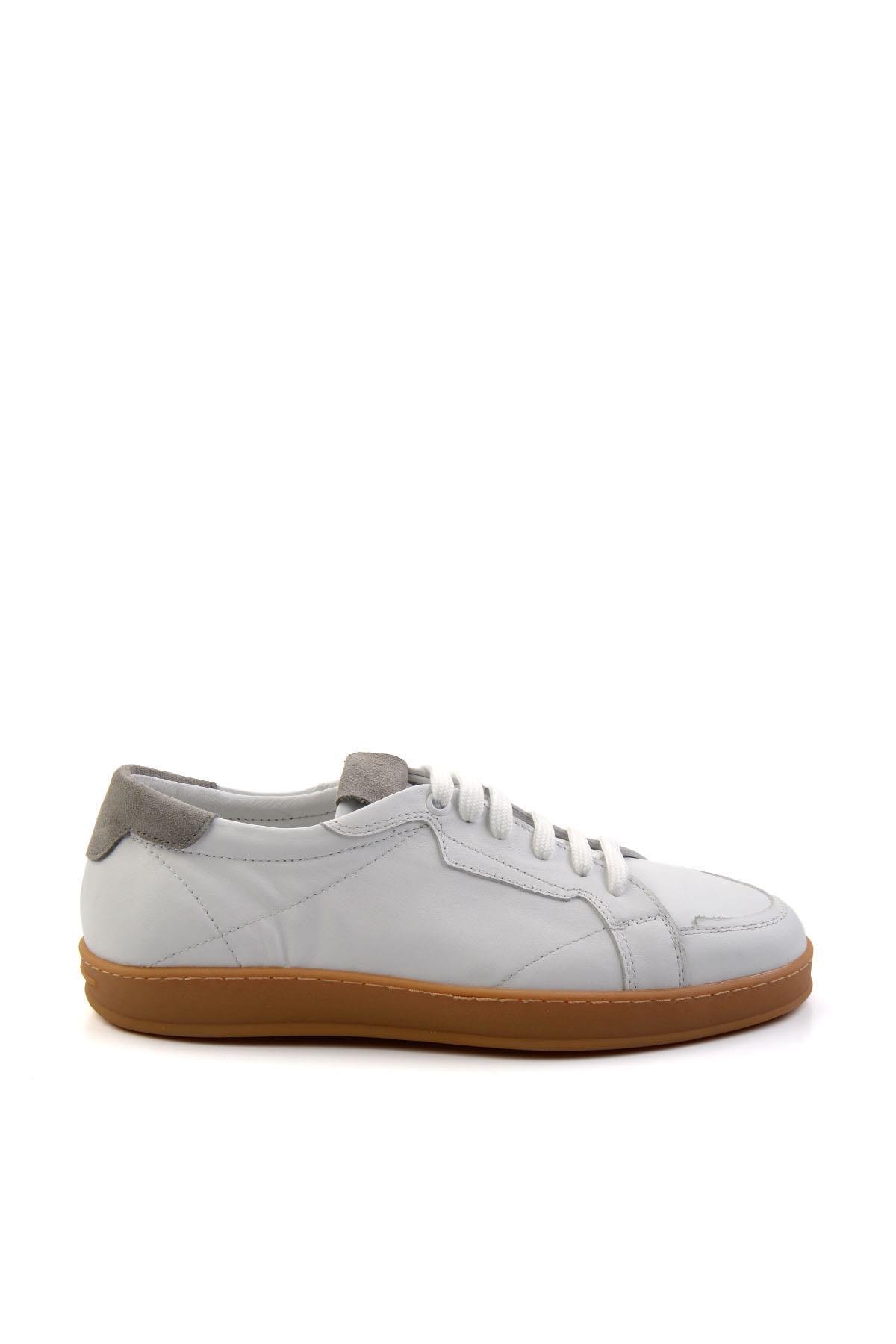 Beyaz Leather Erkek Casual Ayakkabı E01087114803