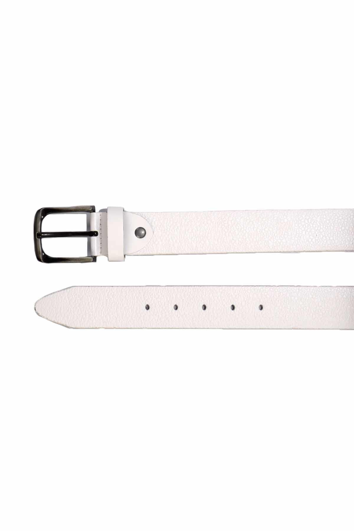 Beyaz Leather Erkek Kemer U08657150040