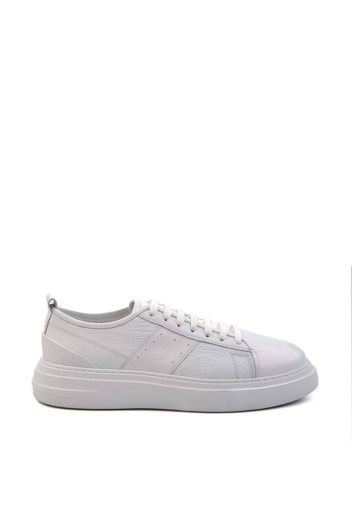 Beyaz Leather Erkek Sneaker E01083018003