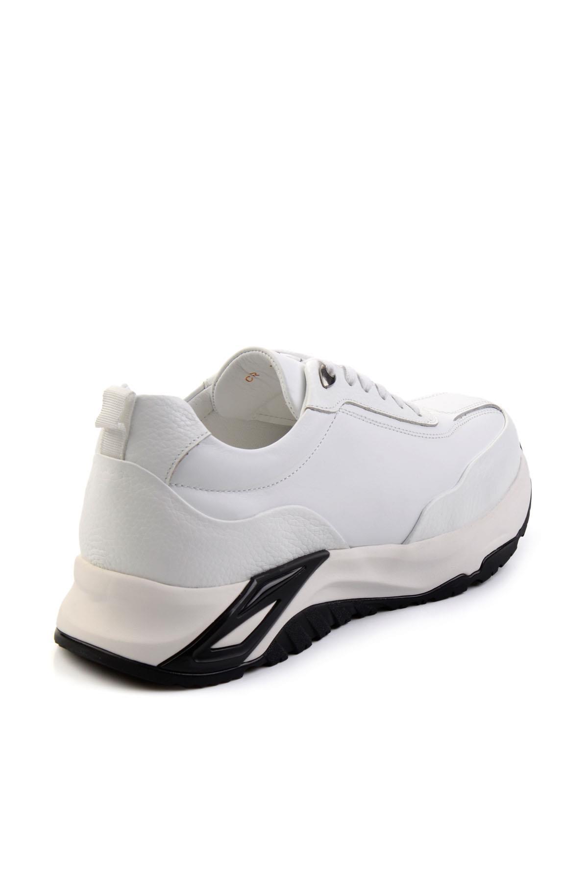 Beyaz Leather Erkek Sneaker E01307270703