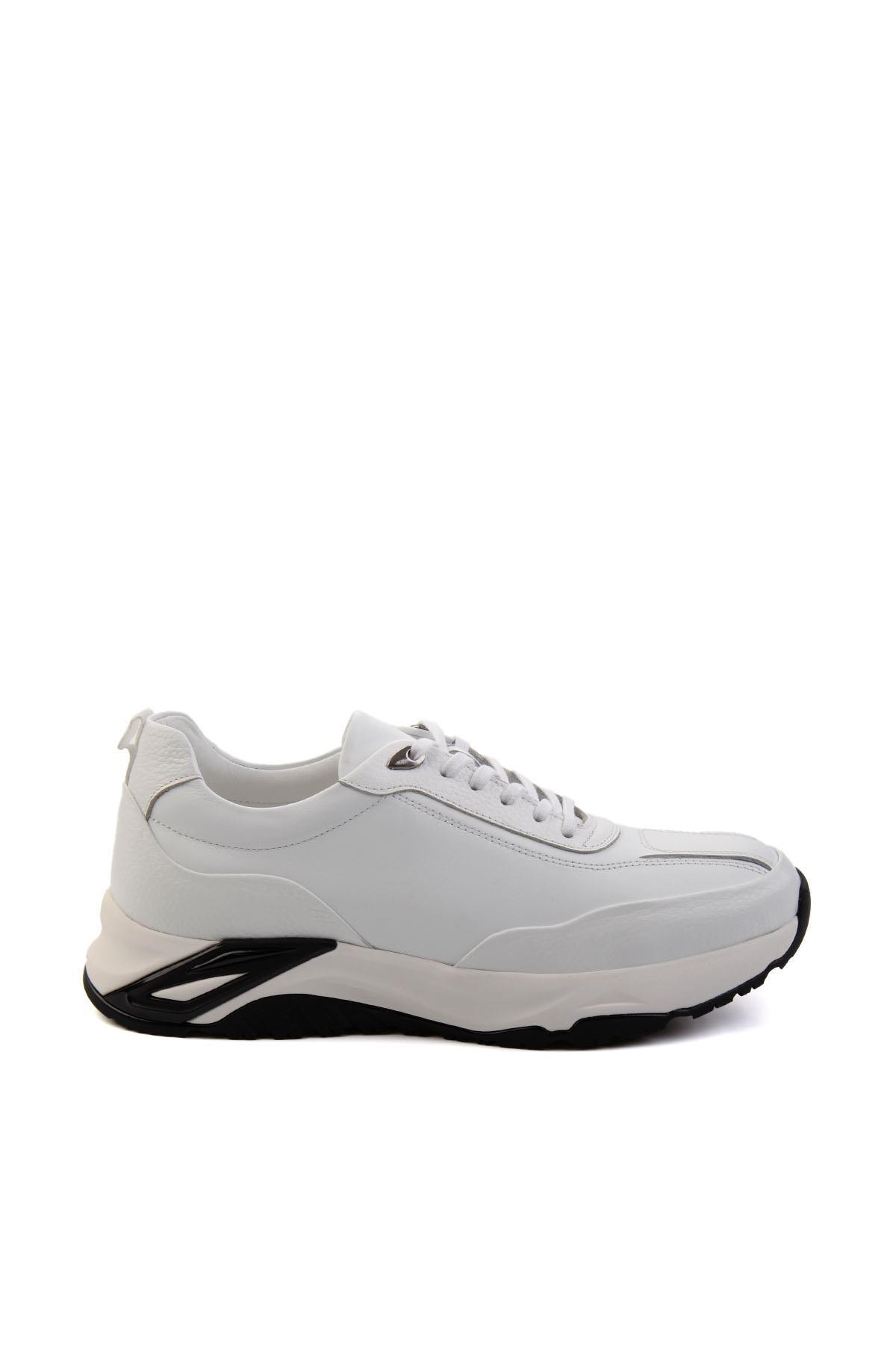 Beyaz Leather Erkek Sneaker E01307270703