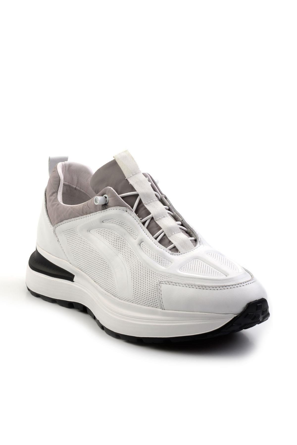 Beyaz Leather Erkek Sneaker E01347360143