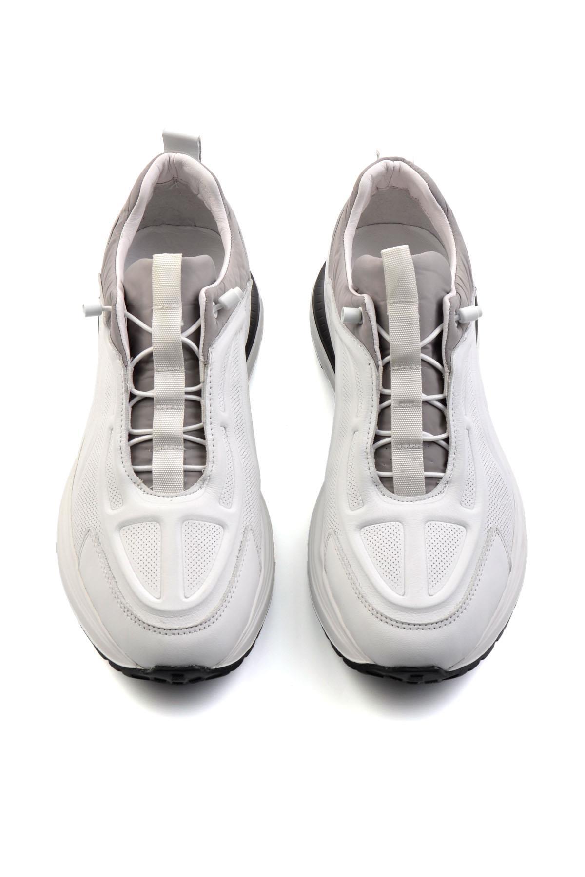 Beyaz Leather Erkek Sneaker E01347360143