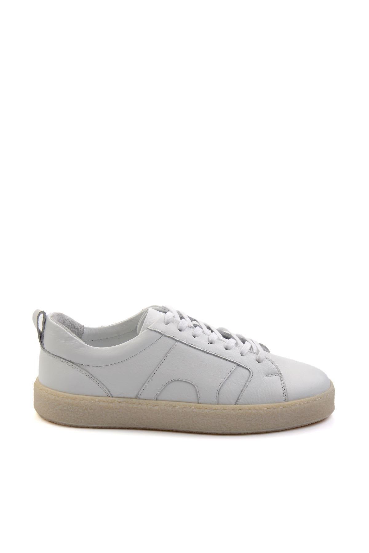 Beyaz Leather Erkek Sneaker E01442500643