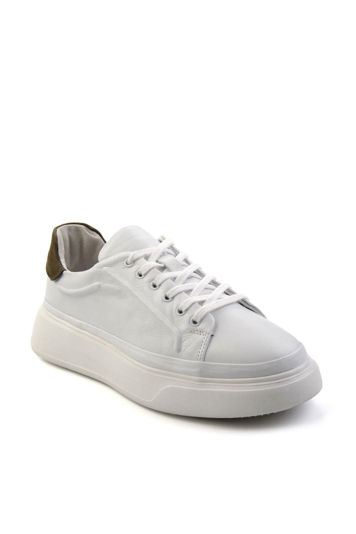 Beyaz Leather Erkek Sneaker E01728033703