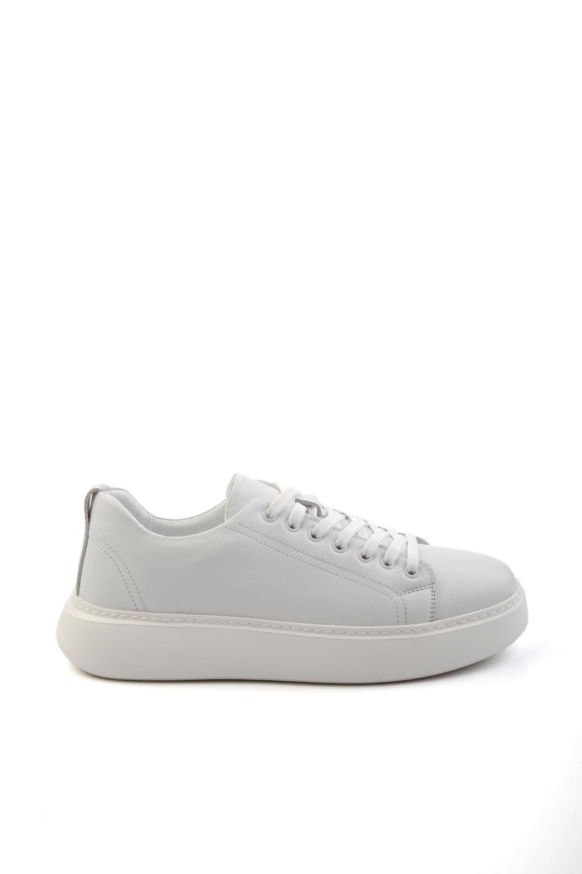 Beyaz Leather Erkek Sneaker E01759700003