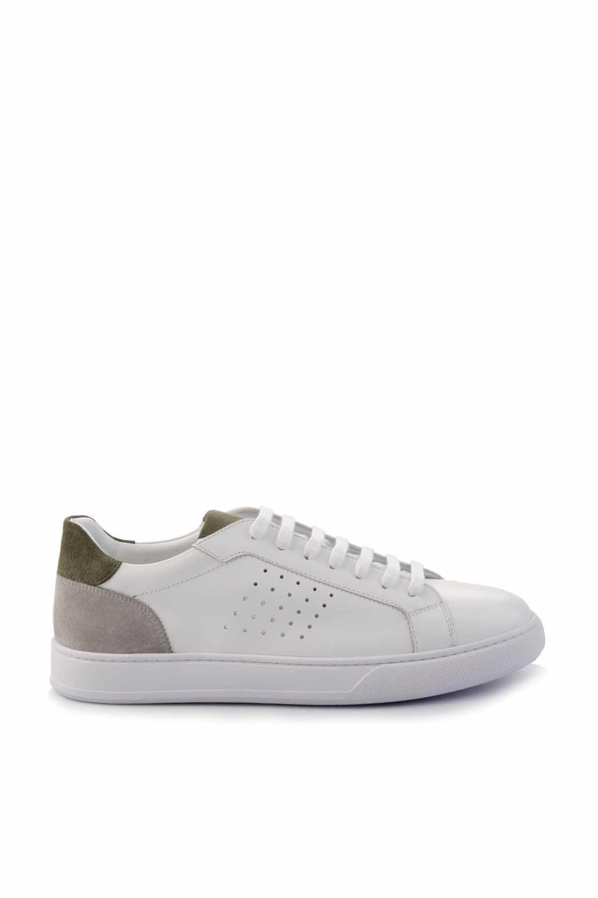 Beyaz Leather Erkek Sneaker E01901253443