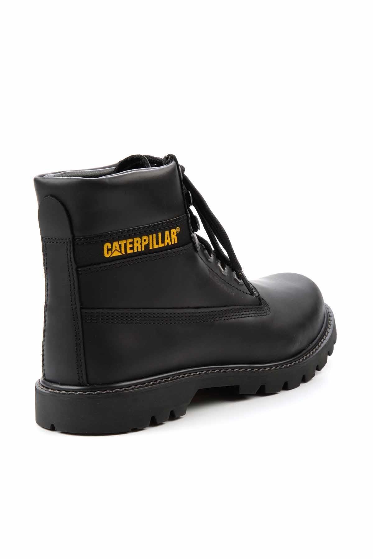 Black Hakiki Deri Erkek Bot & Bootie CAT1111015903