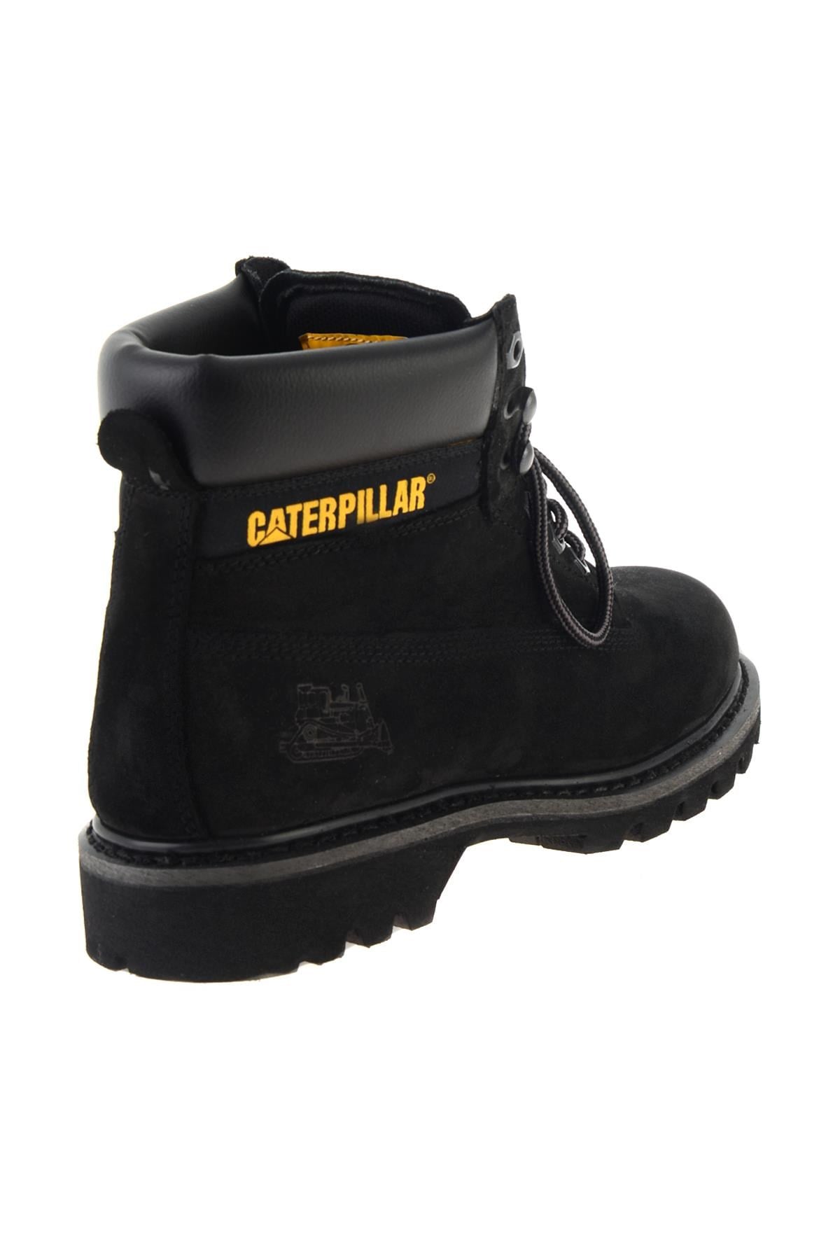 Black Hakiki Deri Erkek Bot & Bootie CAT1111000101