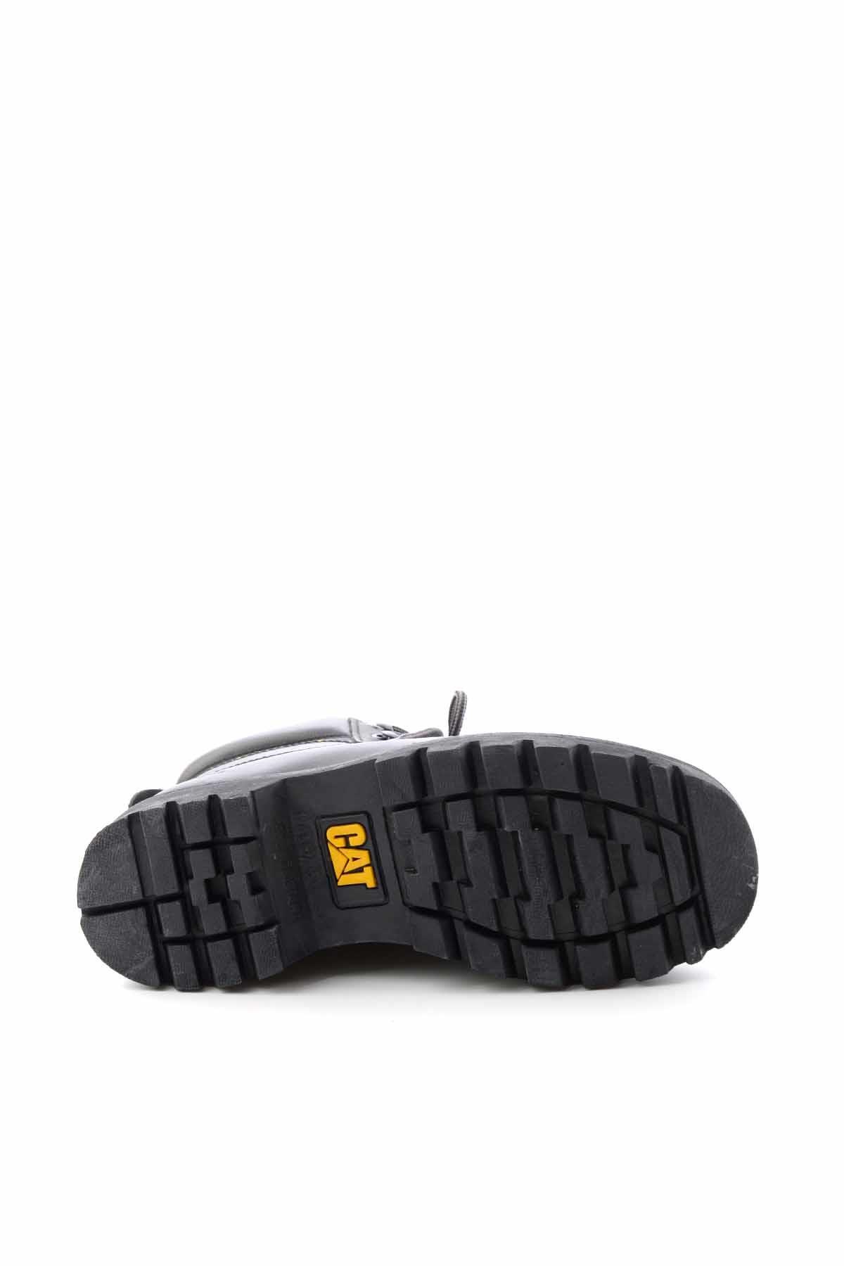 Black Hakiki Deri Erkek Bot & Bootie CAT1111000103