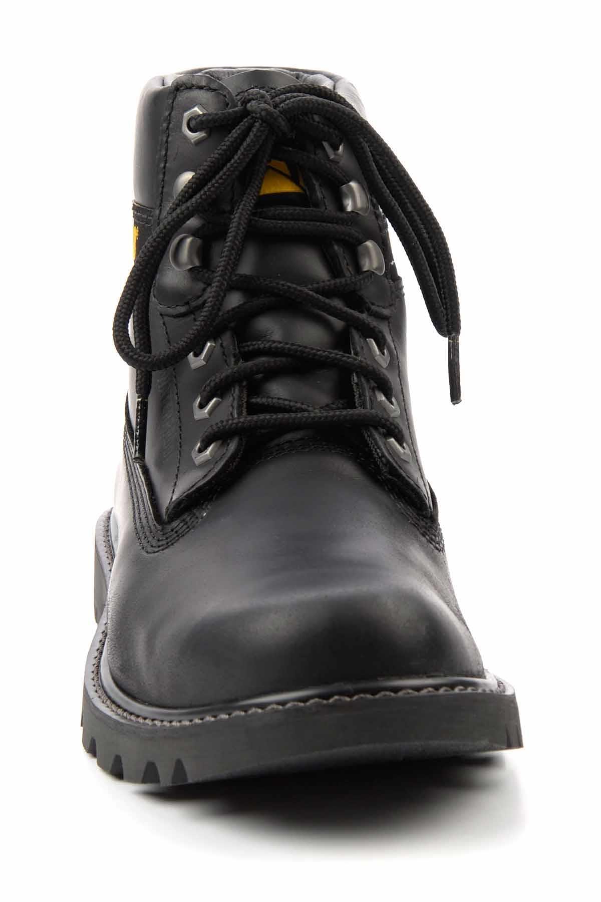 Black Hakiki Deri Erkek Bot & Bootie CAT1111015903