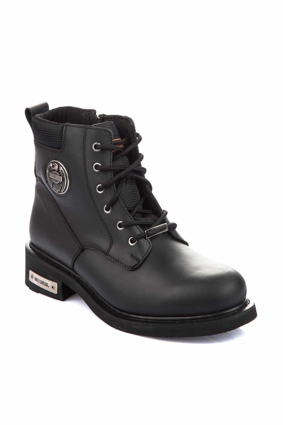 Black Hakiki Deri Erkek Bot & Bootie HD1777009803