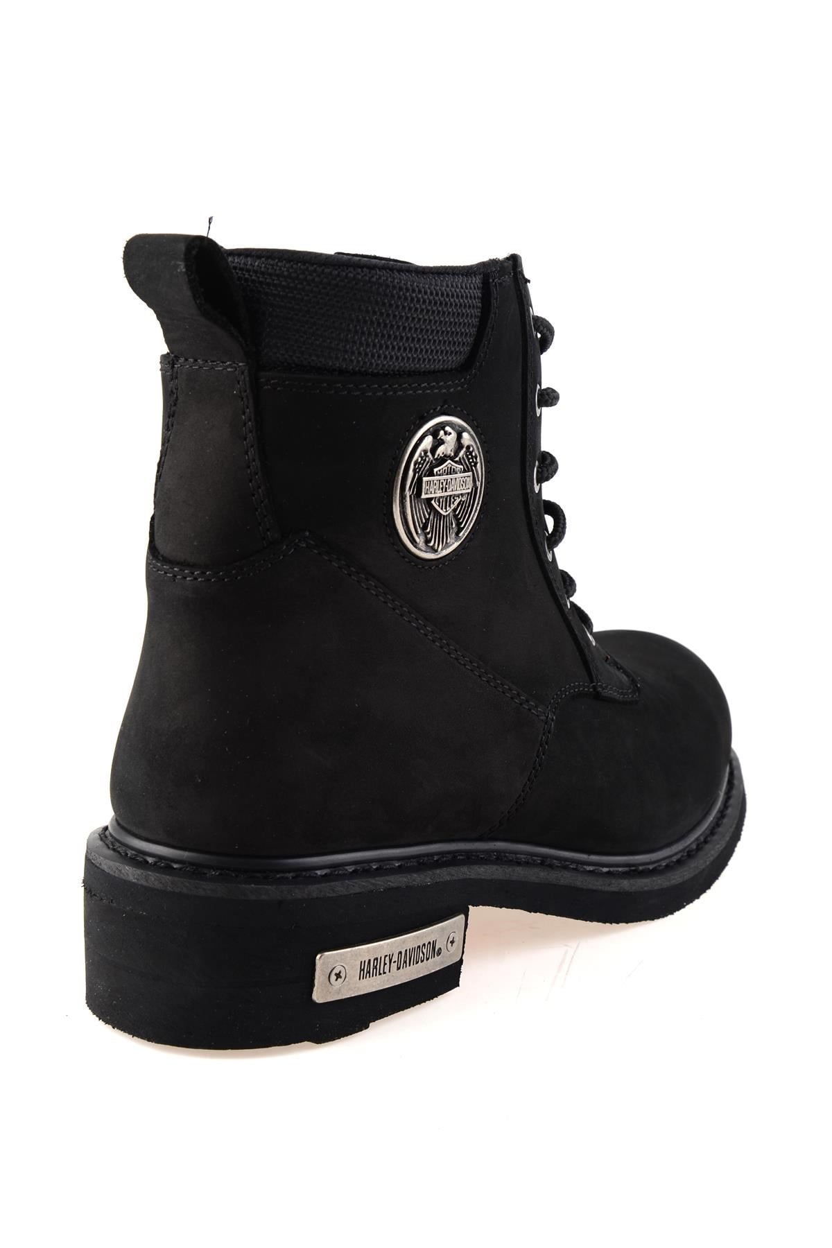 Black Hakiki Deri Erkek Bot & Bootie HD1777009801