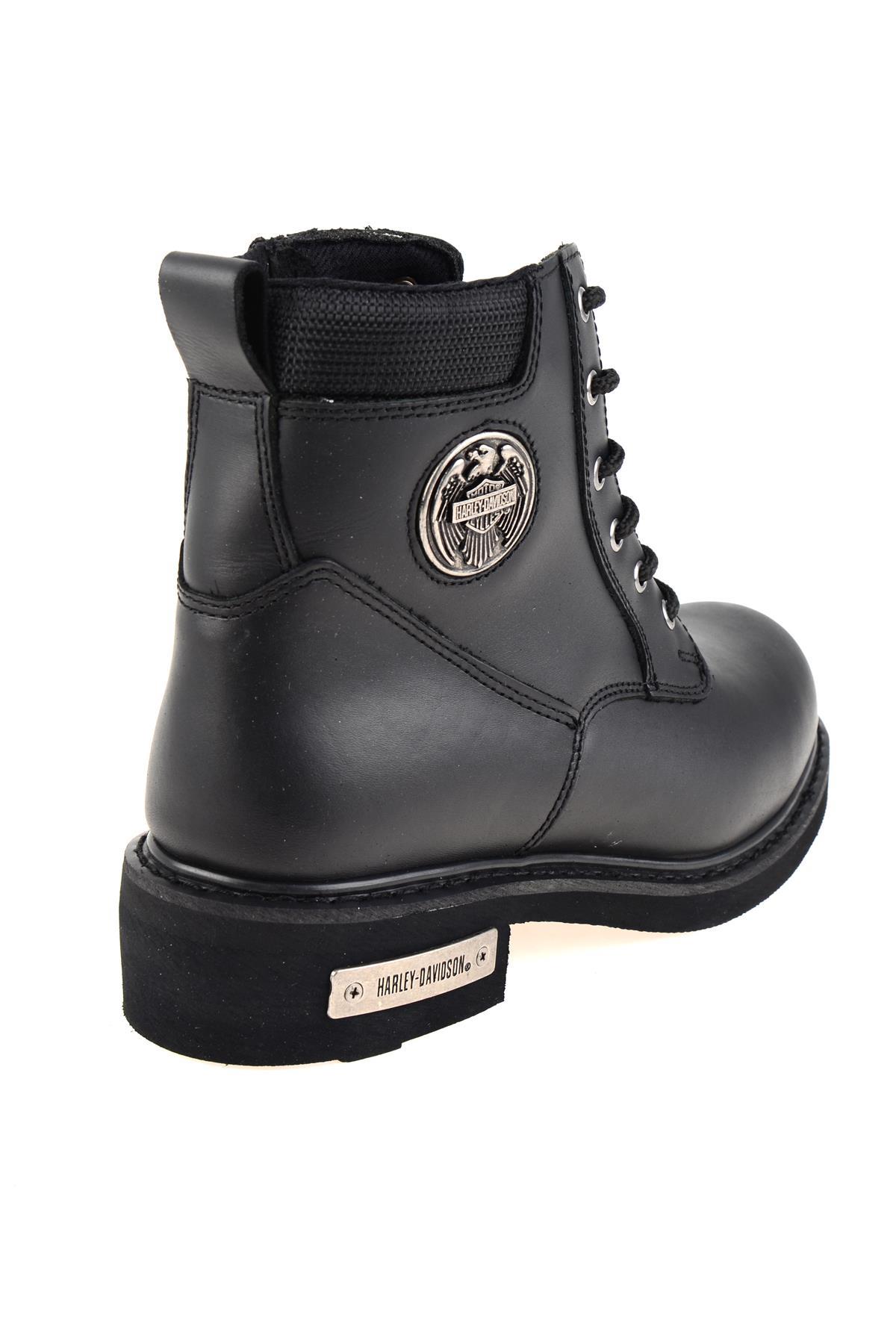 Black Hakiki Deri Erkek Bot & Bootie HD1777009803
