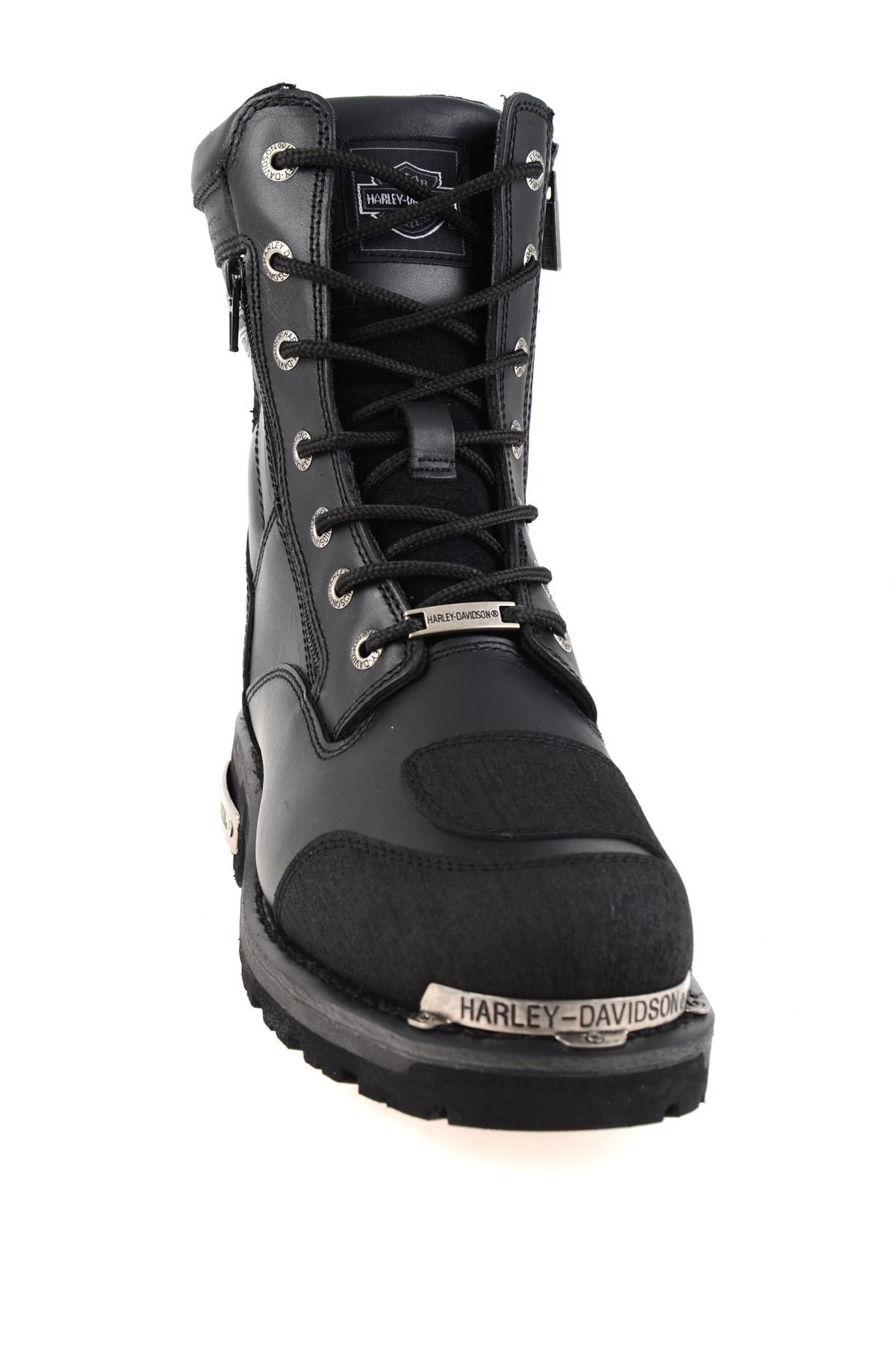 Black Hakiki Deri Erkek Bot & Bootie HD1777055203