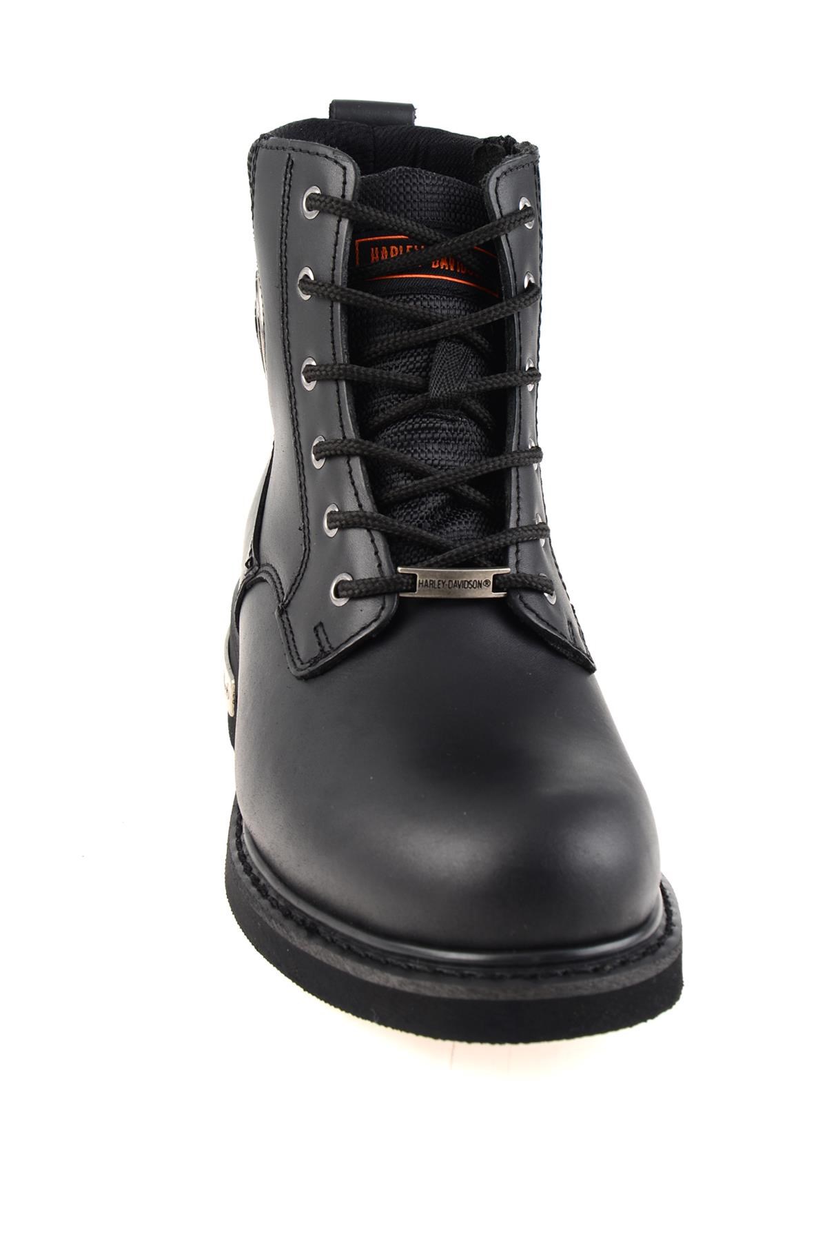 Black Hakiki Deri Erkek Bot & Bootie HD1777009803