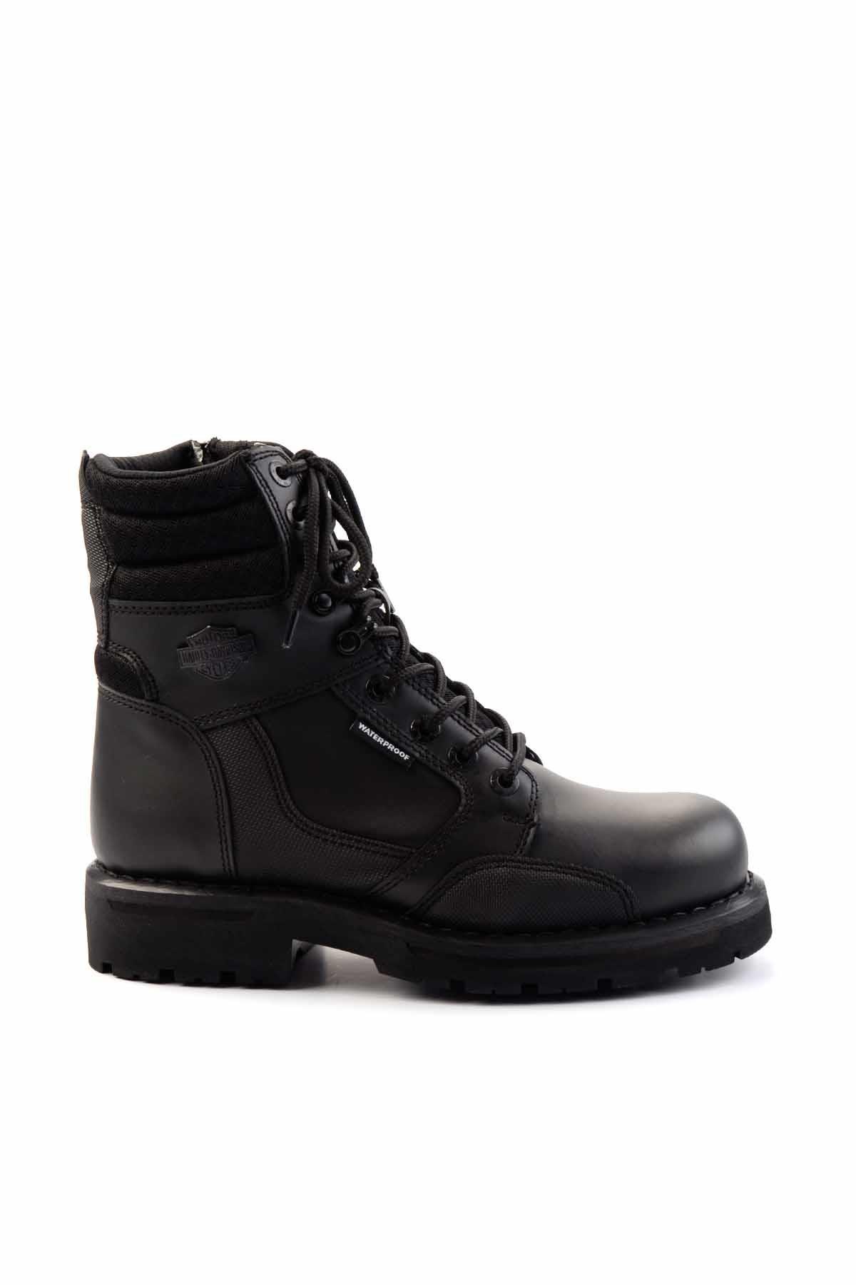 Black Hakiki Deri Erkek Bot & Bootie HD1777064803