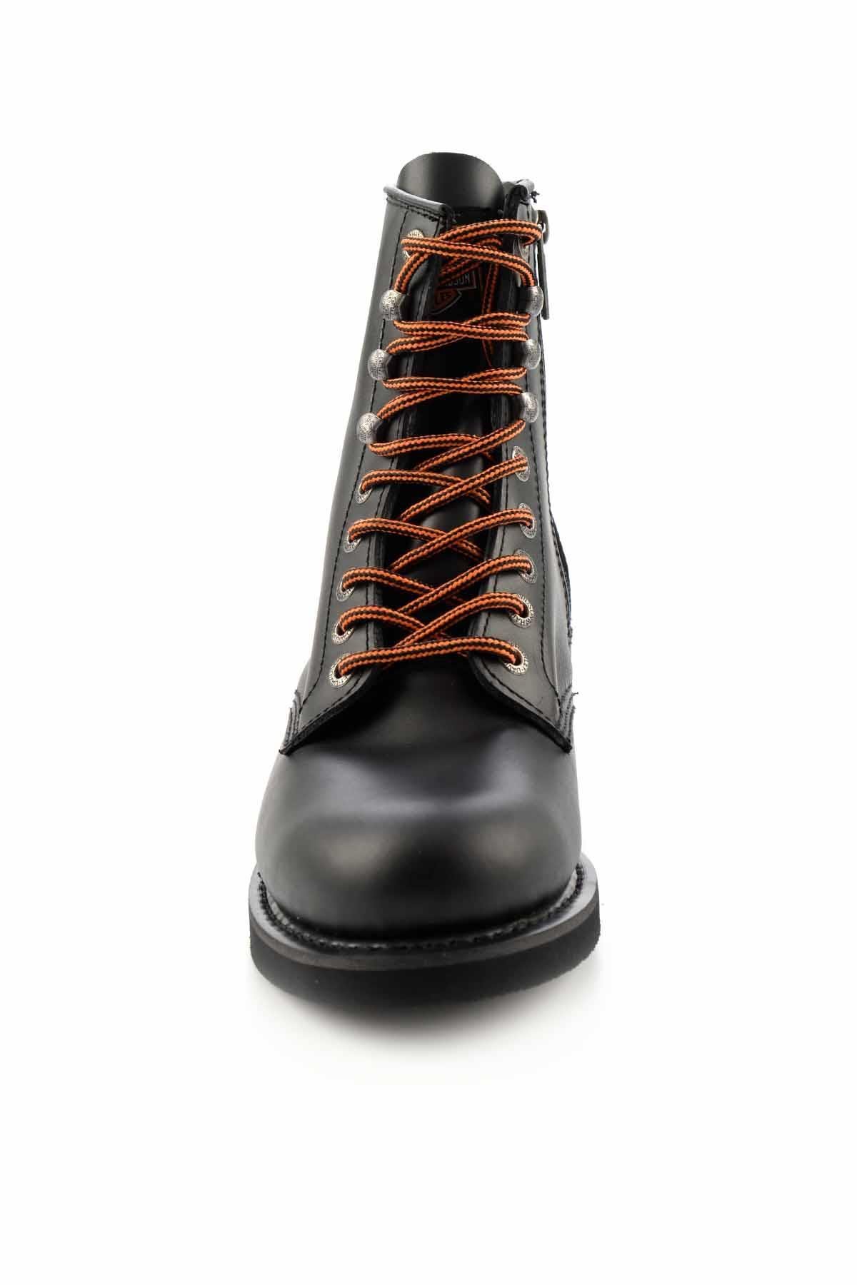 Black Hakiki Deri Erkek Bot & Bootie HD1777070003