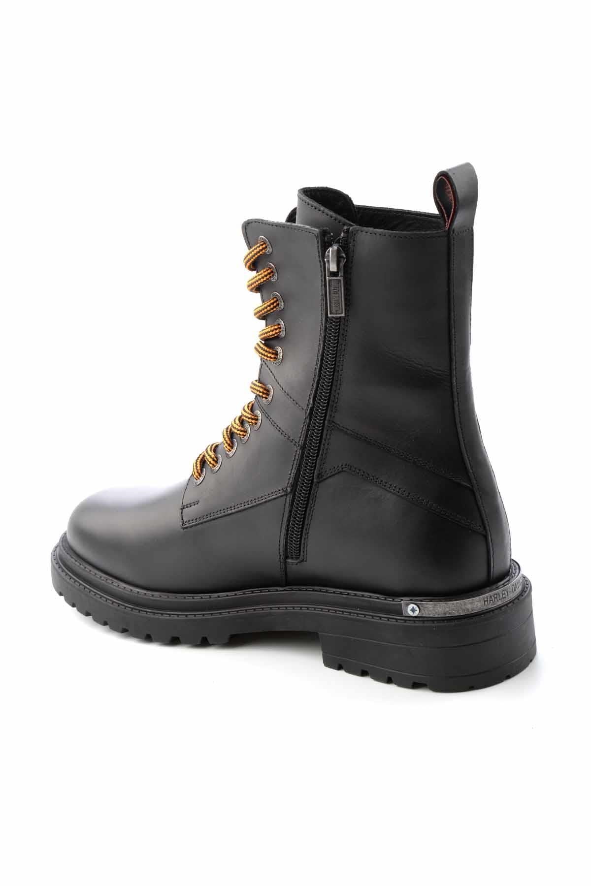 Black Hakiki Deri Erkek Bot & Bootie HD1777155303
