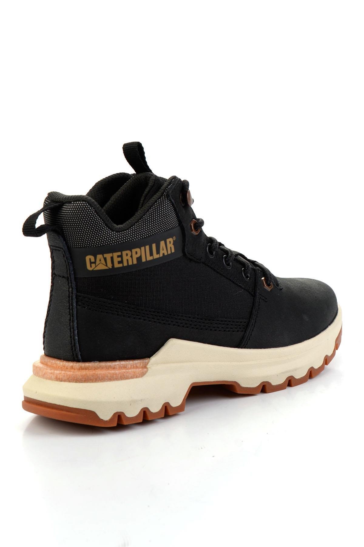 Black Hakiki Deri Kadın Bot & Bootie CAT0111099401