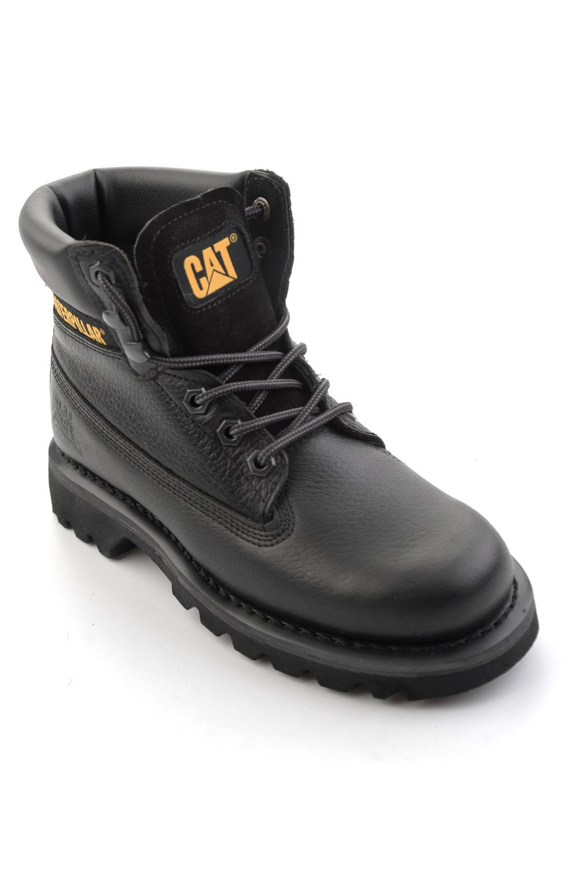 Black Hakiki Deri Kadın Bot & Bootie CAT0111000133