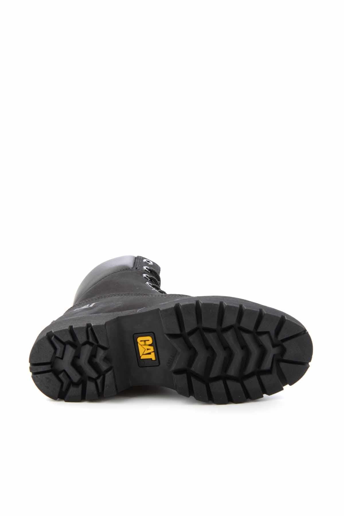 Black Hakiki Deri Kadın Bot & Bootie CAT0111009901