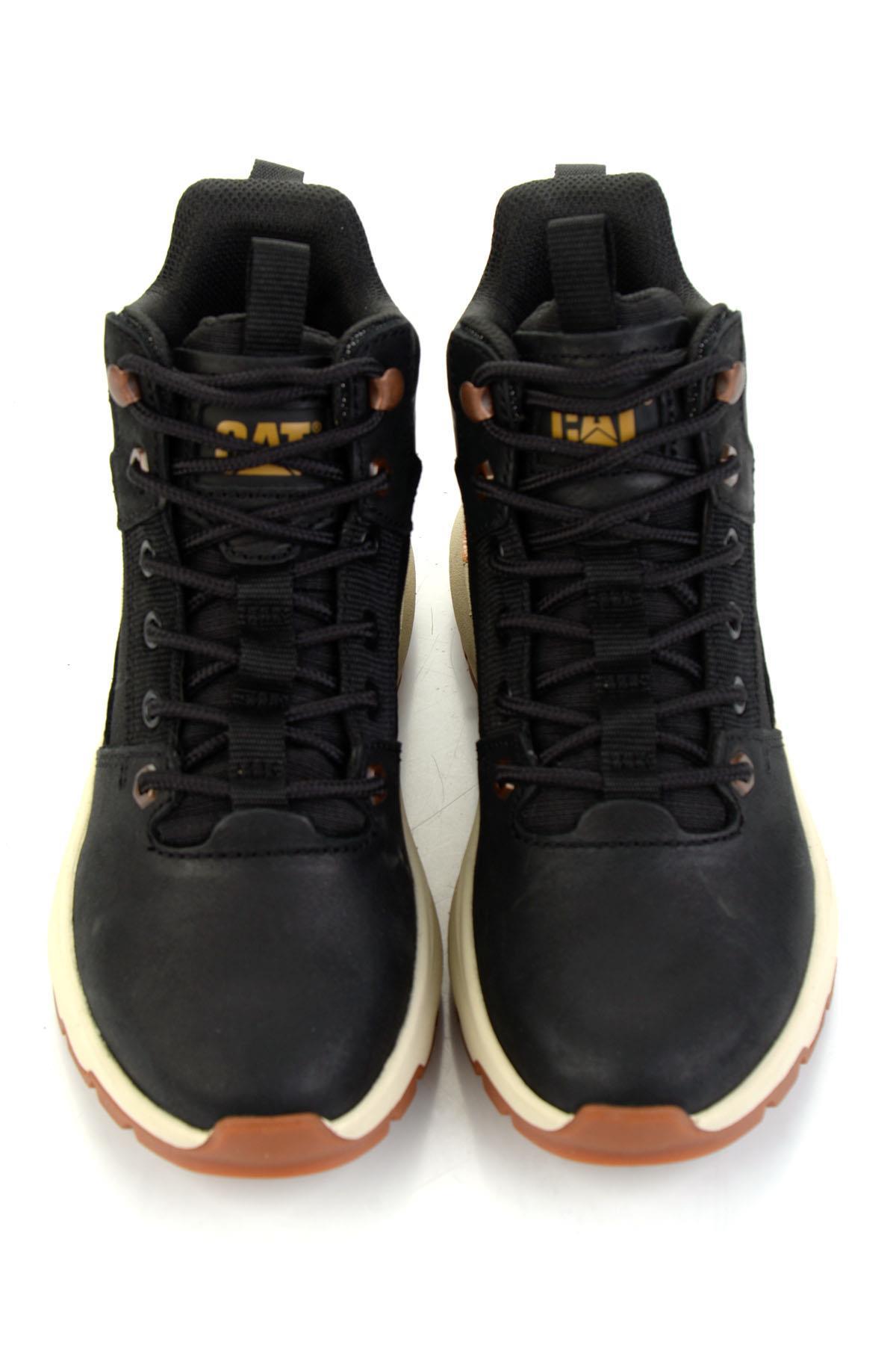 Black Hakiki Deri Kadın Bot & Bootie CAT0111099401