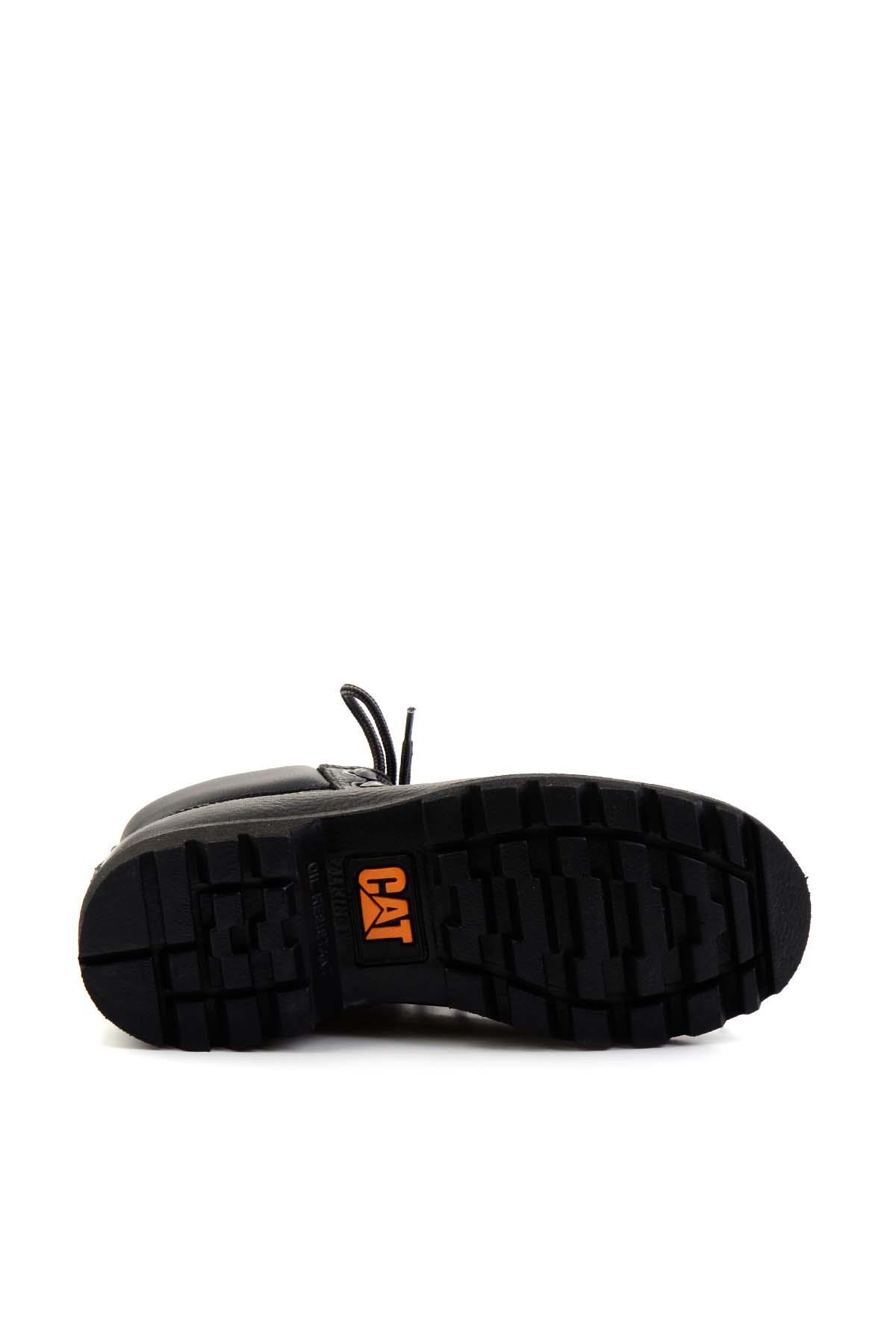 Black Hakiki Deri Kadın Bot & Bootie CAT0111122303