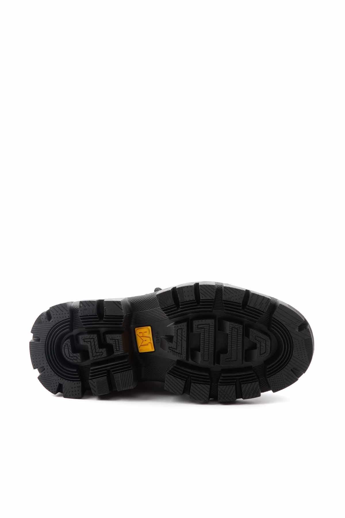 Black Hakiki Deri Kadın Bot & Bootie CAT0111121603