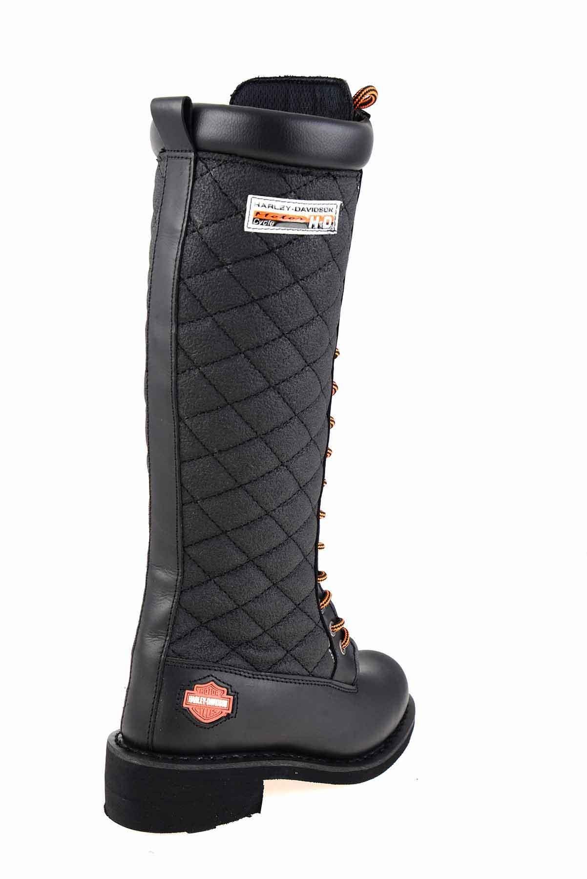 Black Hakiki Deri Kadın Bot & Bootie HD0777022303