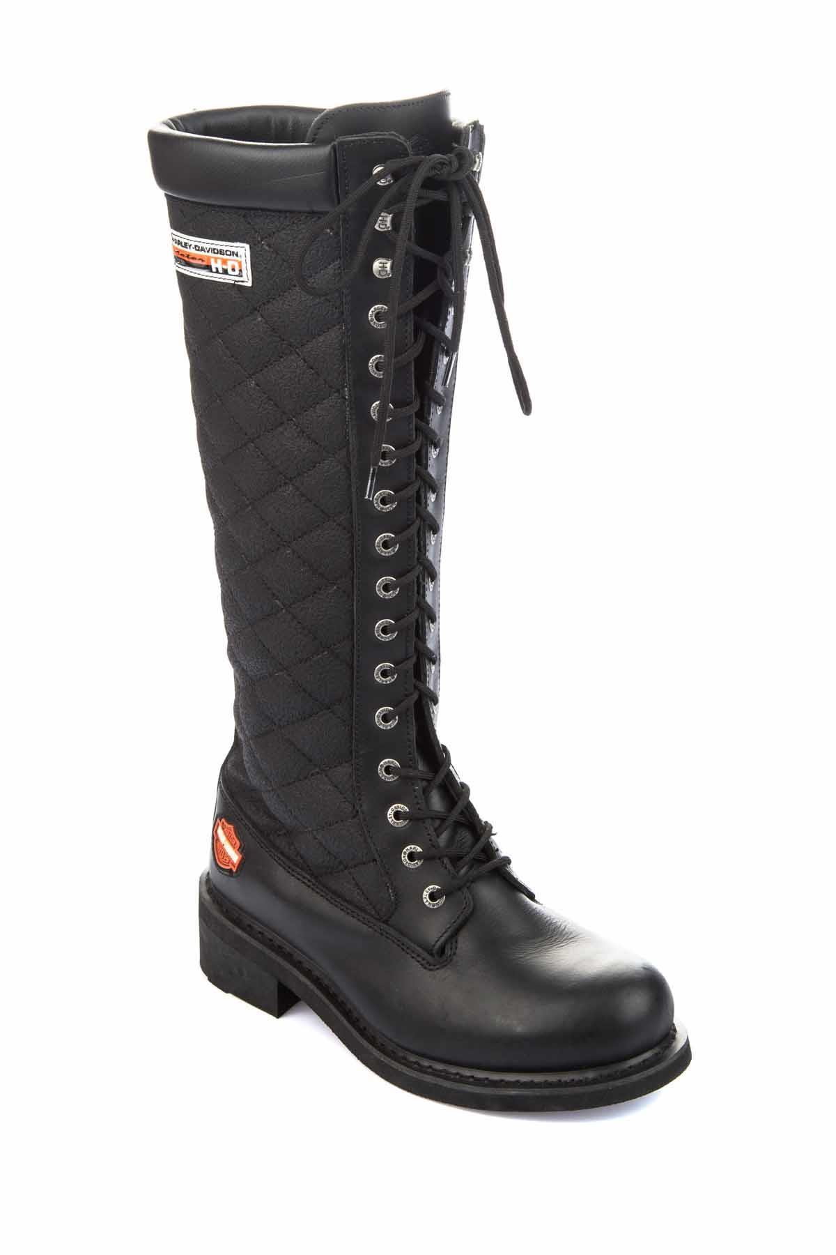 Black Hakiki Deri Kadın Bot & Bootie HD0777022303