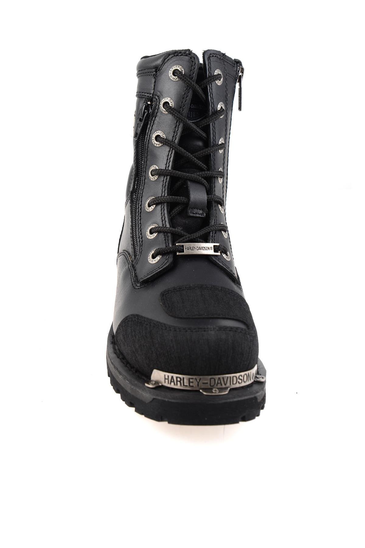 Black Hakiki Deri Kadın Bot & Bootie HD0777032103