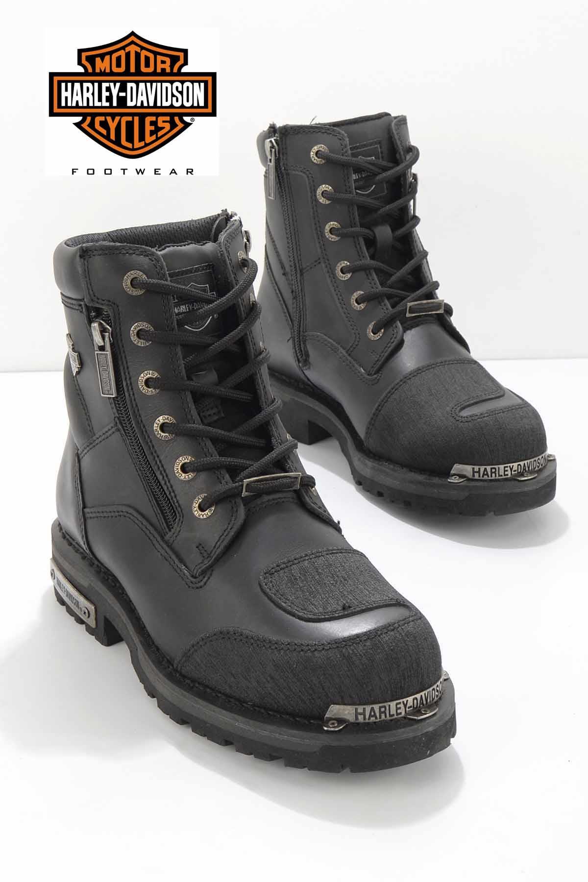 Black Hakiki Deri Kadın Bot & Bootie HD1777060003