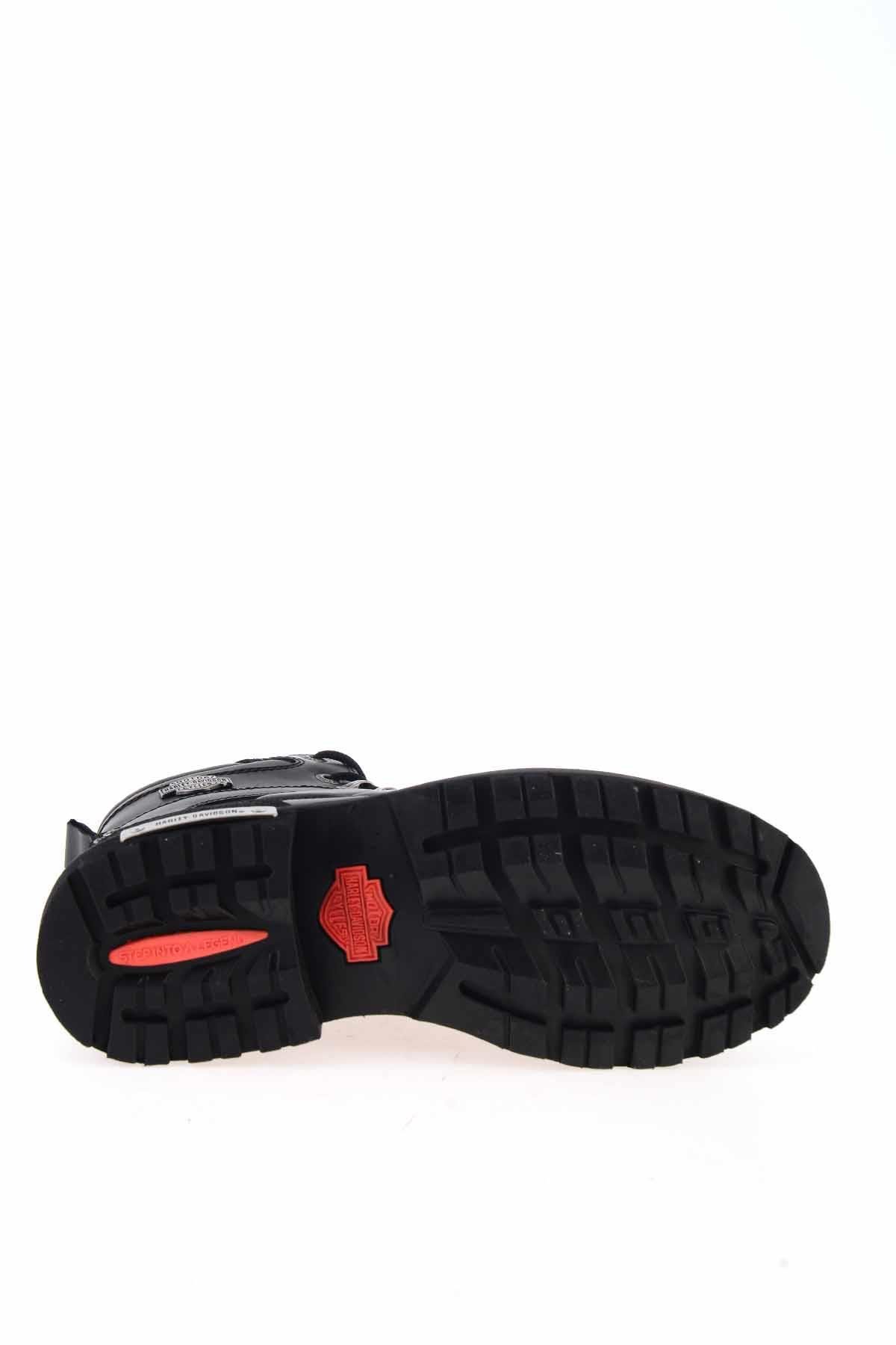 Black Hakiki Deri Kadın Bot & Bootie HD1777063203