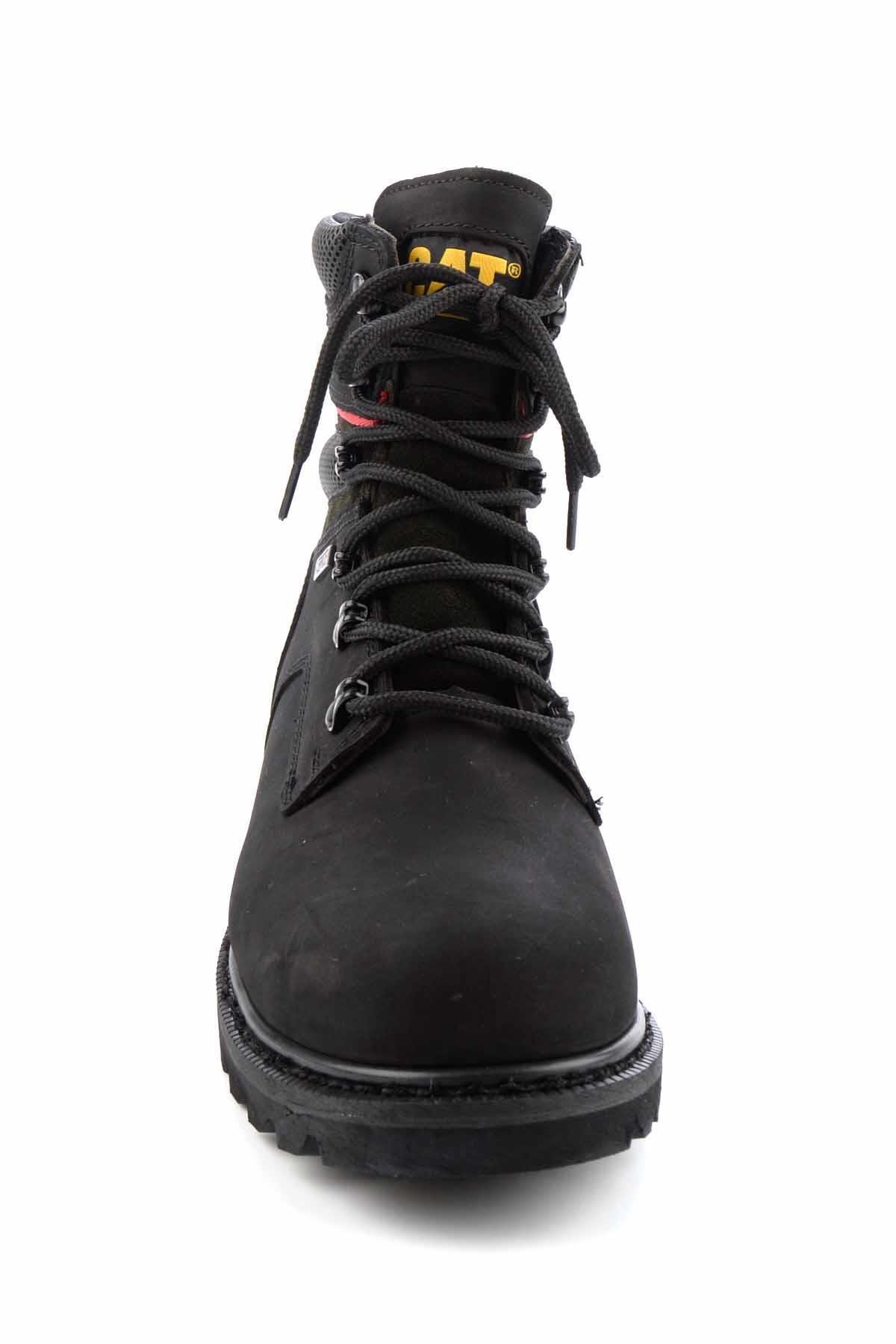 Black Leather Erkek Bot & Bootie CAT1111136301