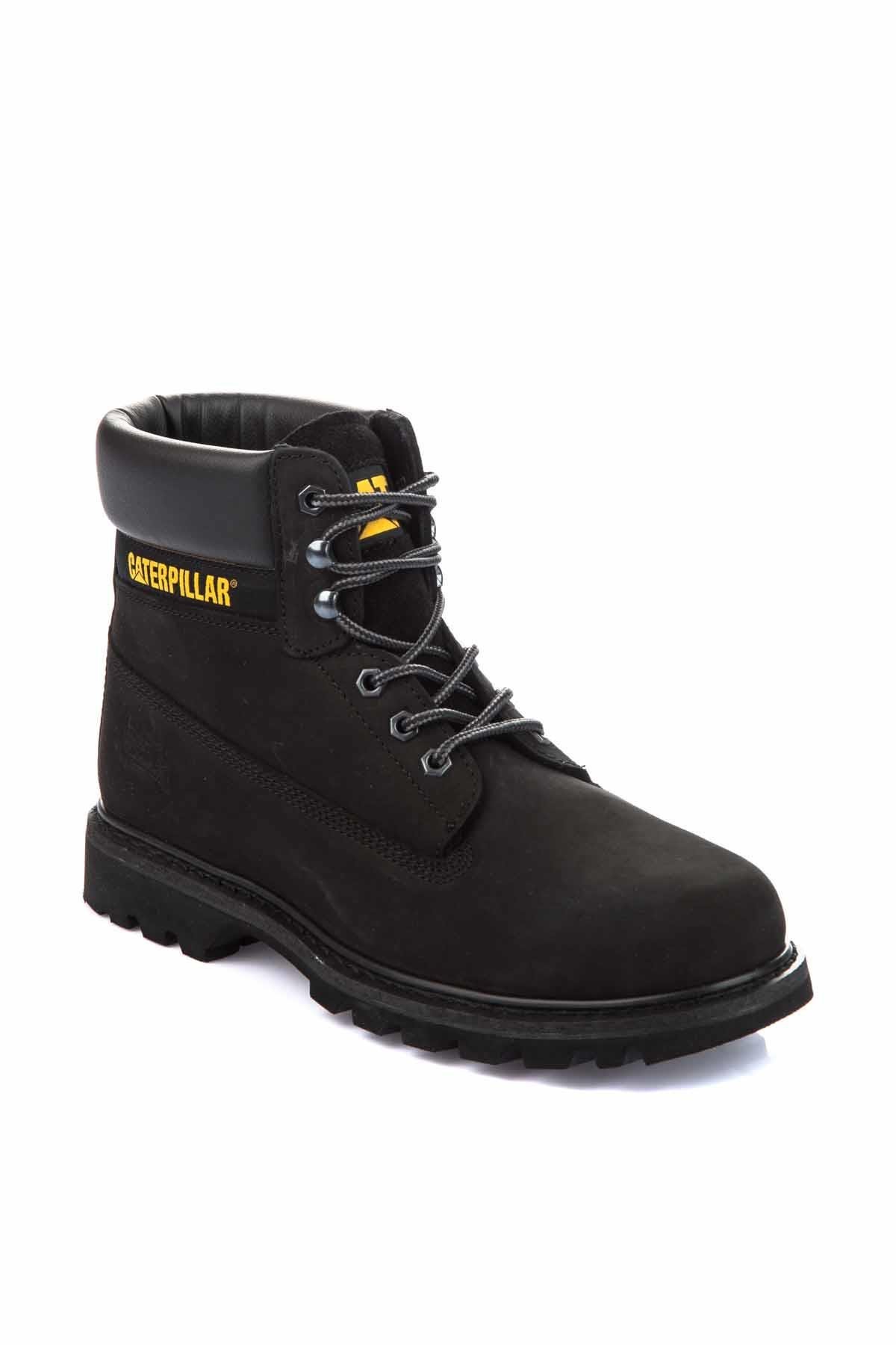 Black Leather Erkek Bot & Bootie CAT1111000101