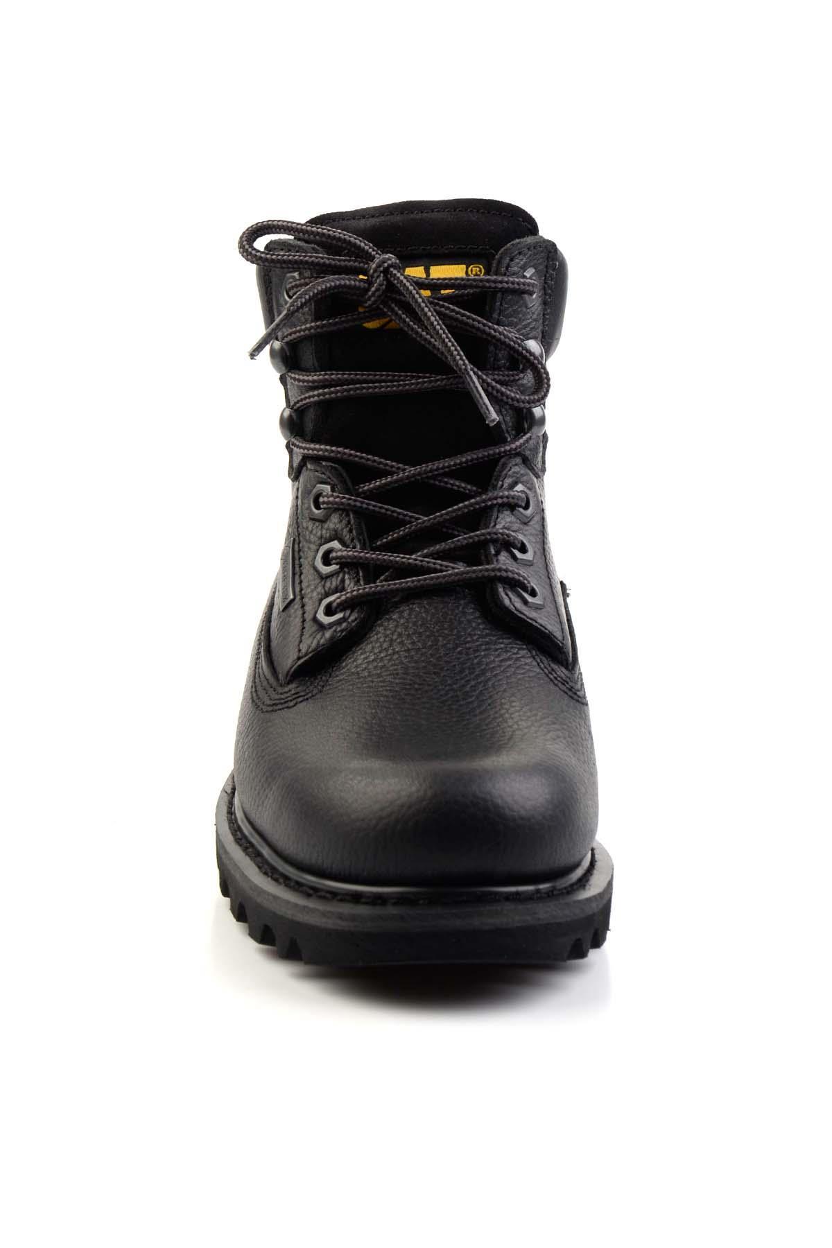 Black Leather Erkek Bot & Bootie CAT1111141303