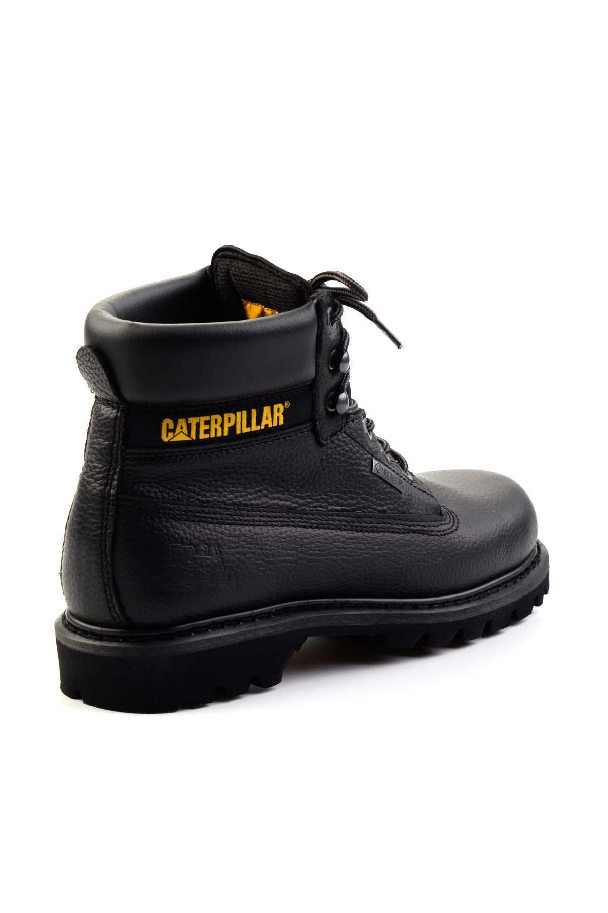 Black Leather Erkek Bot & Bootie CAT1111141303