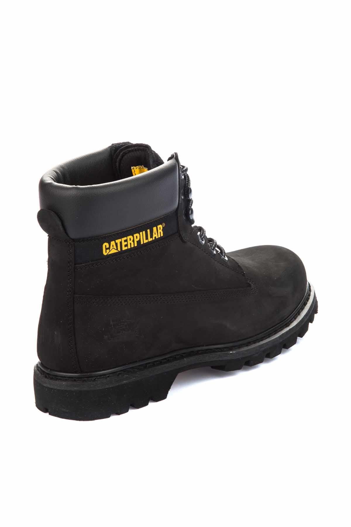 Black Leather Erkek Bot & Bootie CAT1111000101