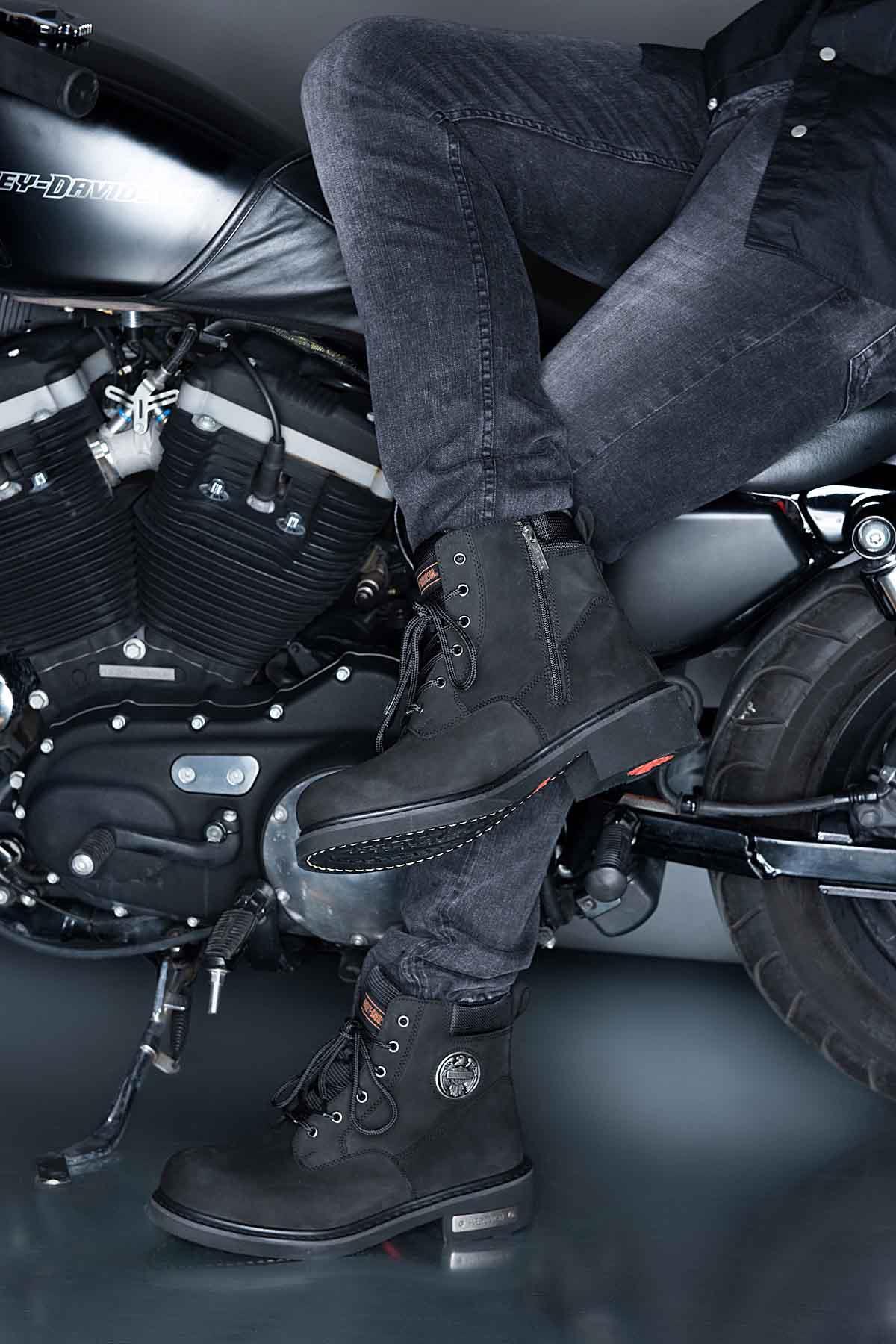 Black Leather Erkek Bot & Bootie HD1777009801