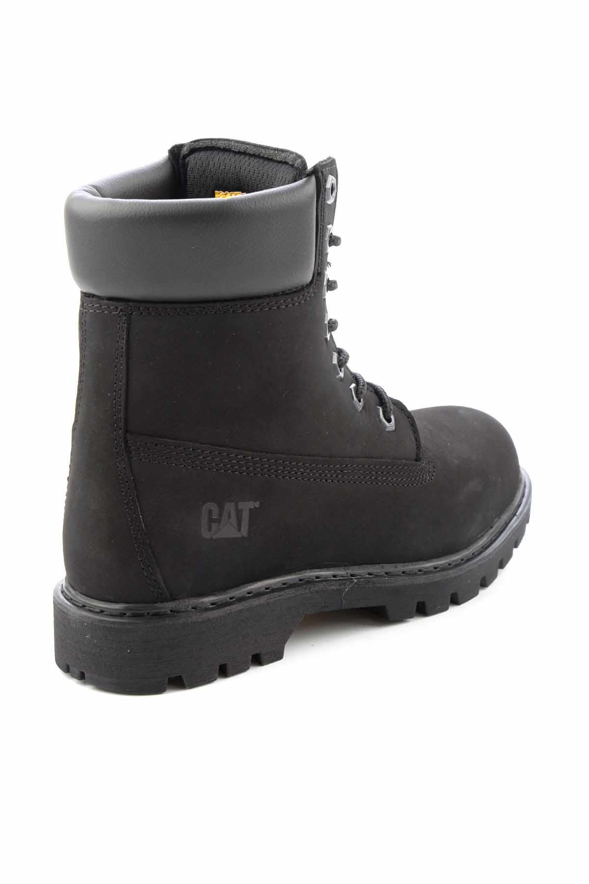 Black Leather Kadın Bot & Bootie CAT0111009901