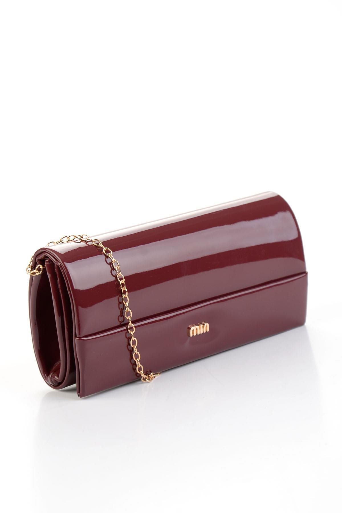 Bordo  Kadın Abiye Çanta C06113135698