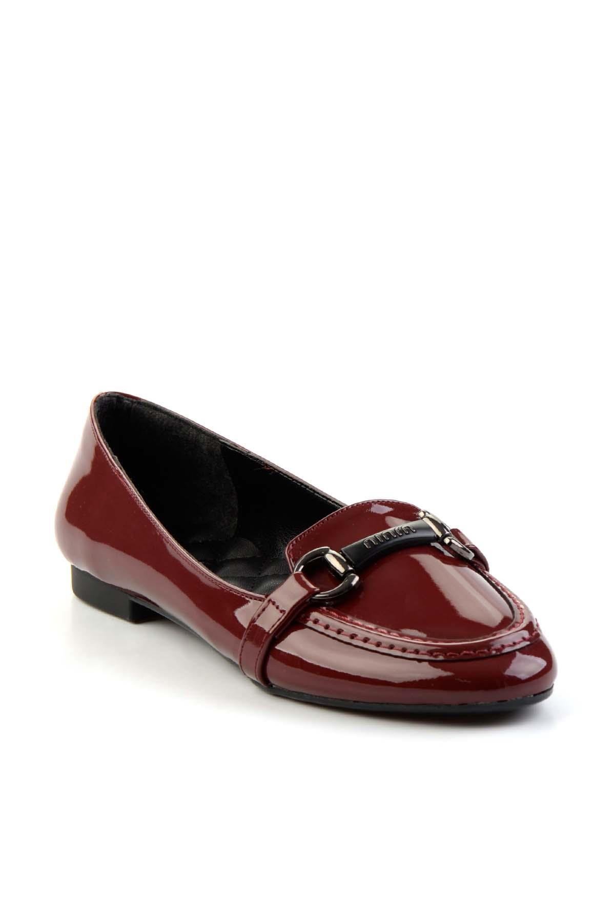 Bordo  Kadın Babet K01043060508