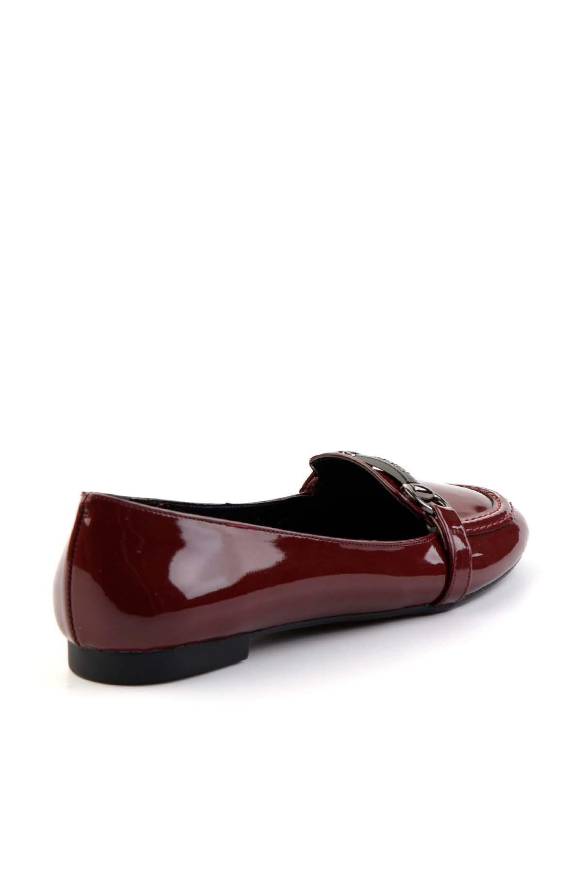 Bordo  Kadın Babet K01043060508