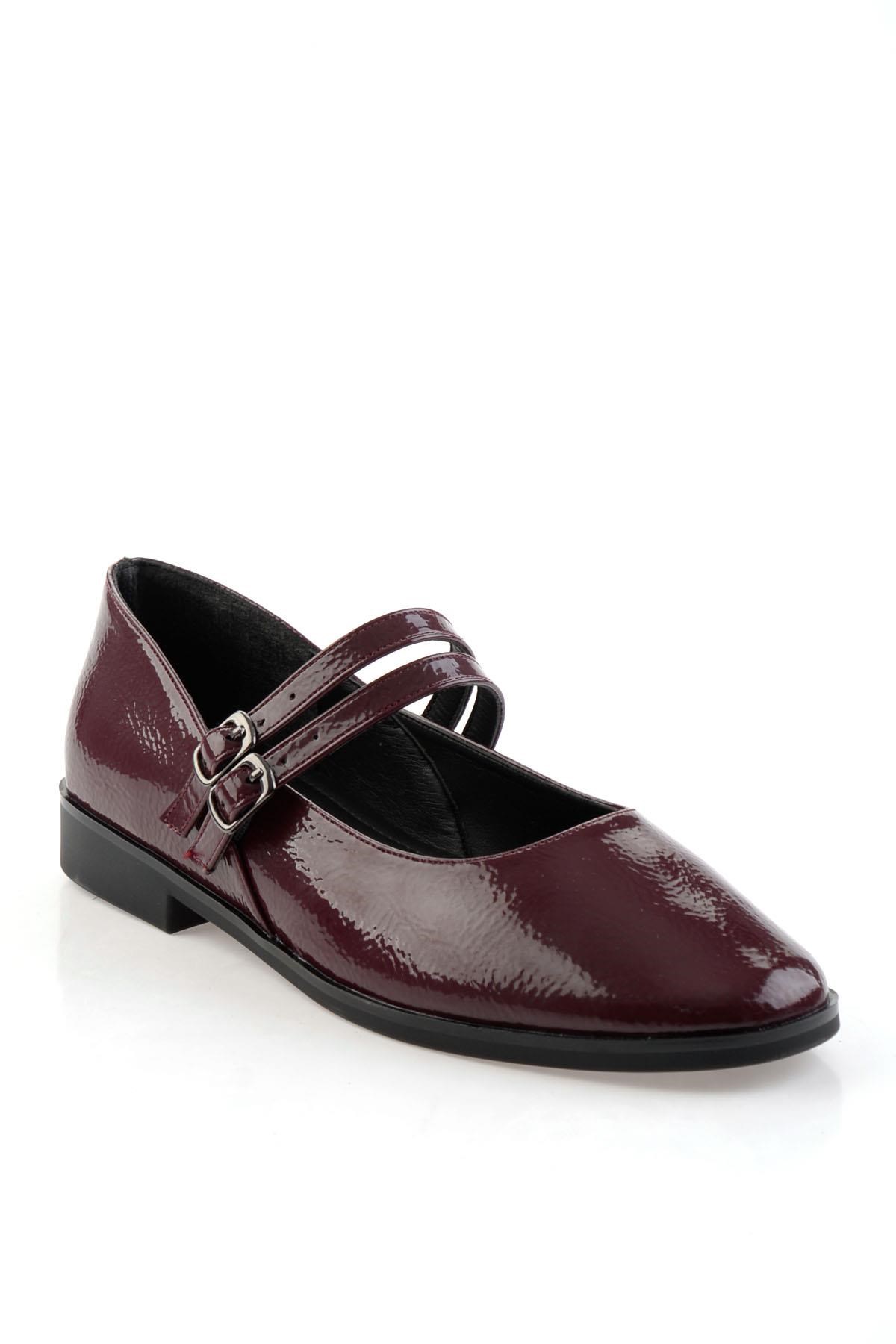 Bordo  Kadın Babet K01212011312