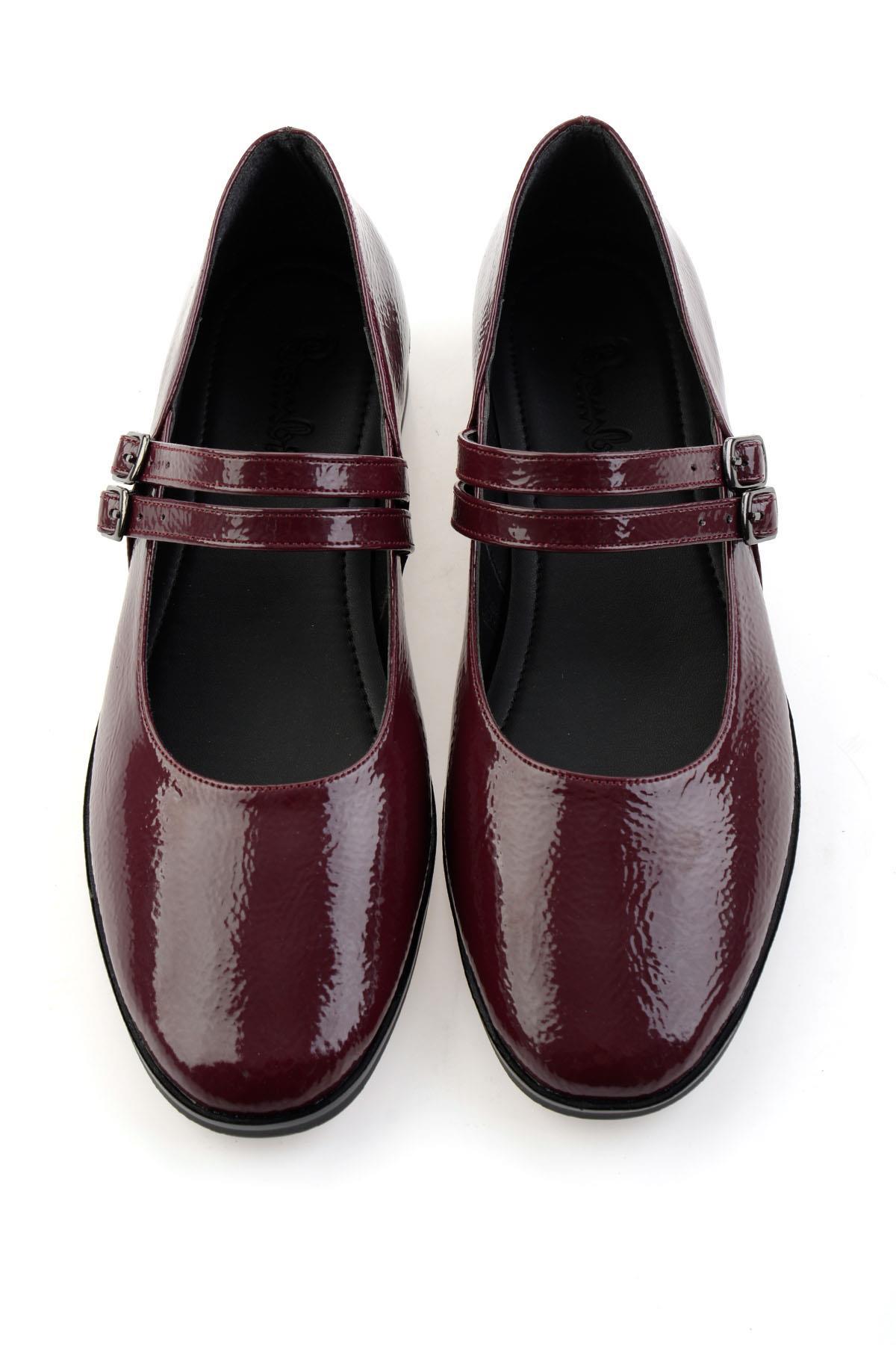 Bordo  Kadın Babet K01212011312