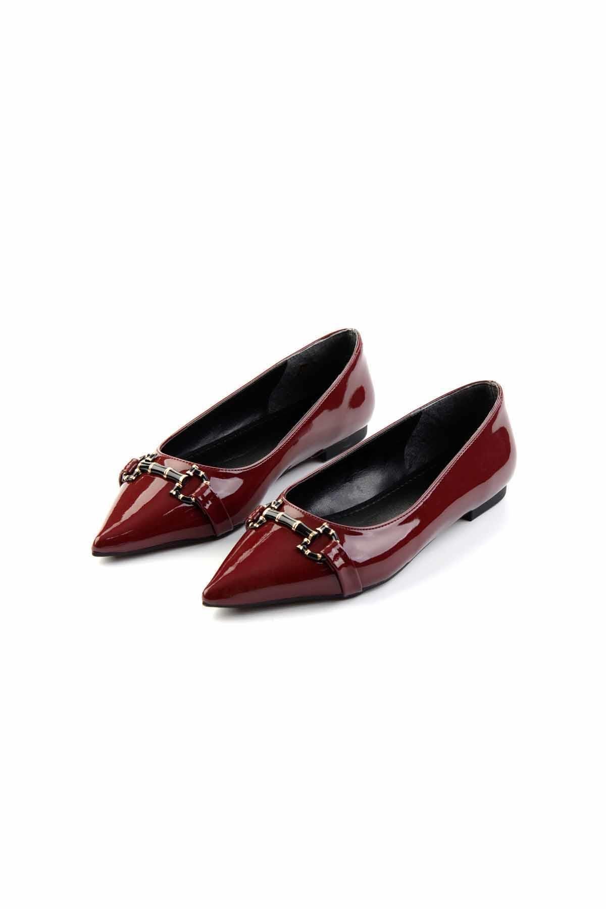 Bordo  Kadın Babet K01327058208