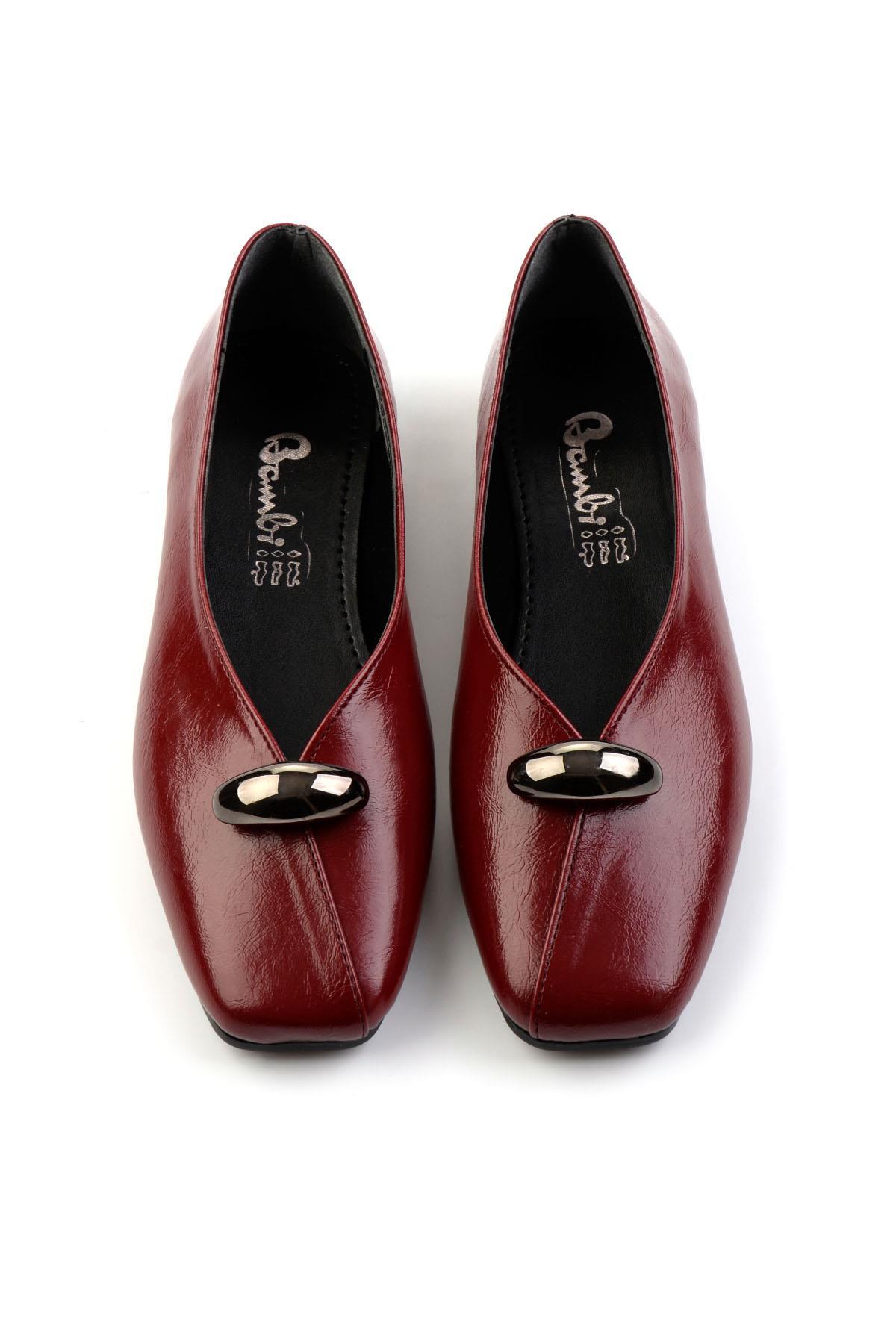 Bordo  Kadın Babet K01641540009