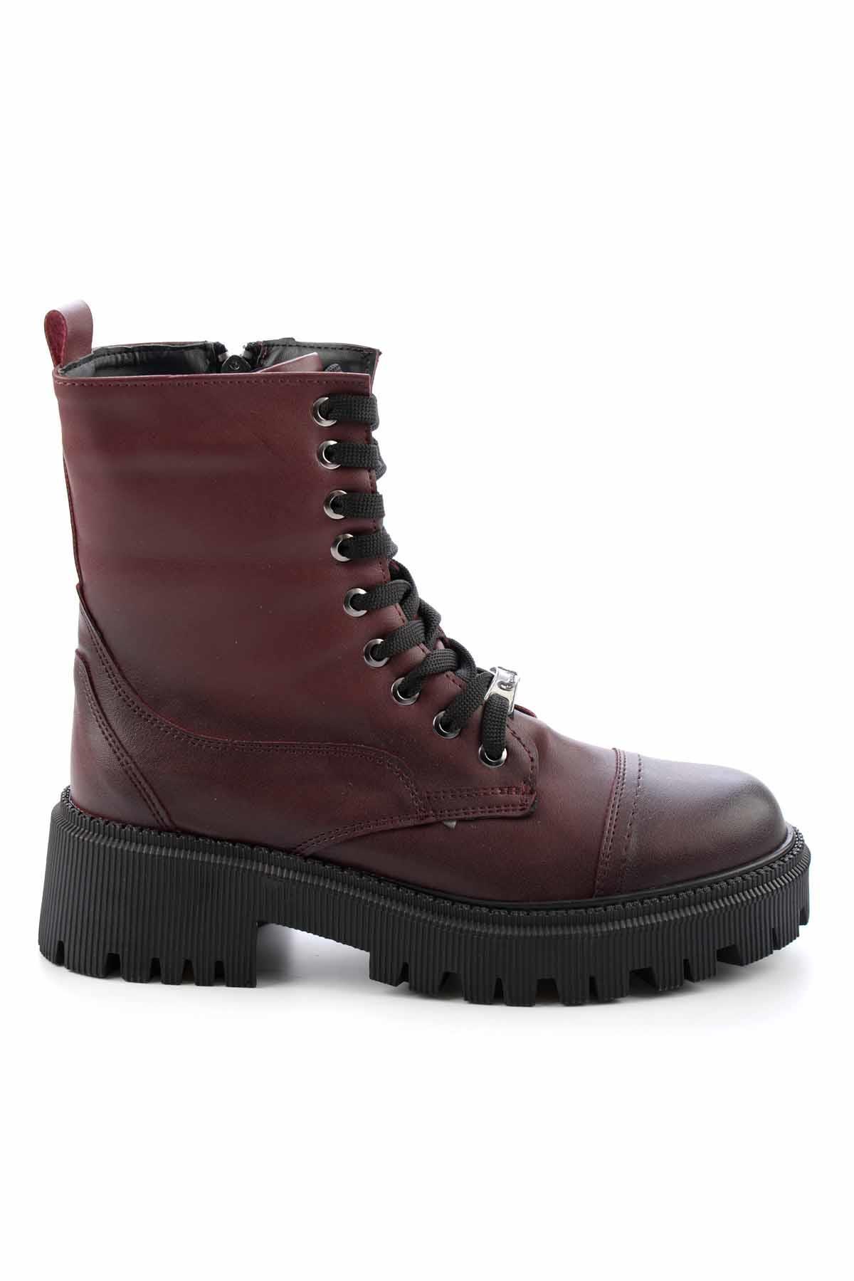 Bordo  Kadın Bot & Bootie K02586010009
